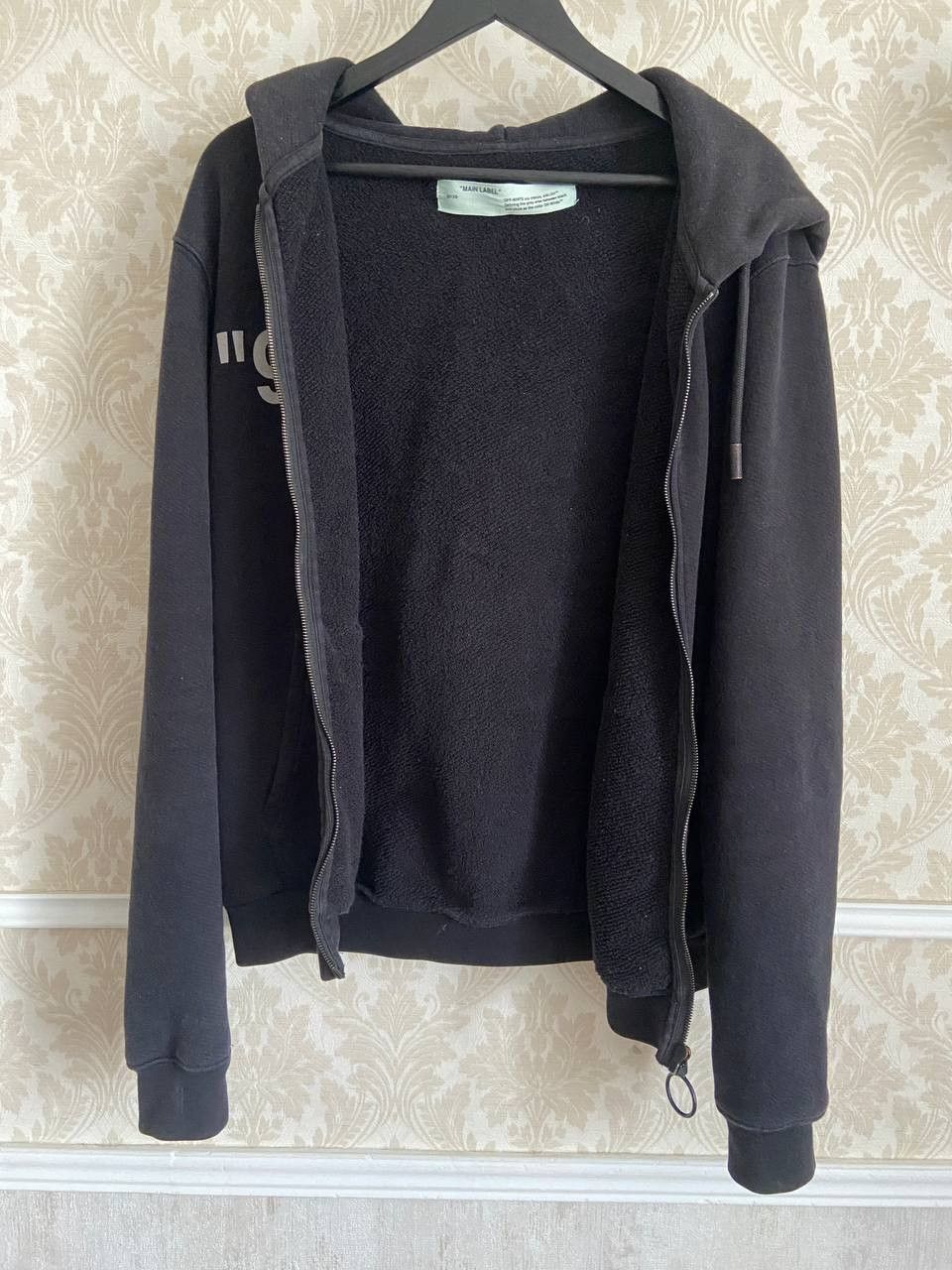Off-White Off-White Zip Hoodie Green Man 99 Impressionism Size US M / EU 48-50 / 2 - 3 Thumbnail