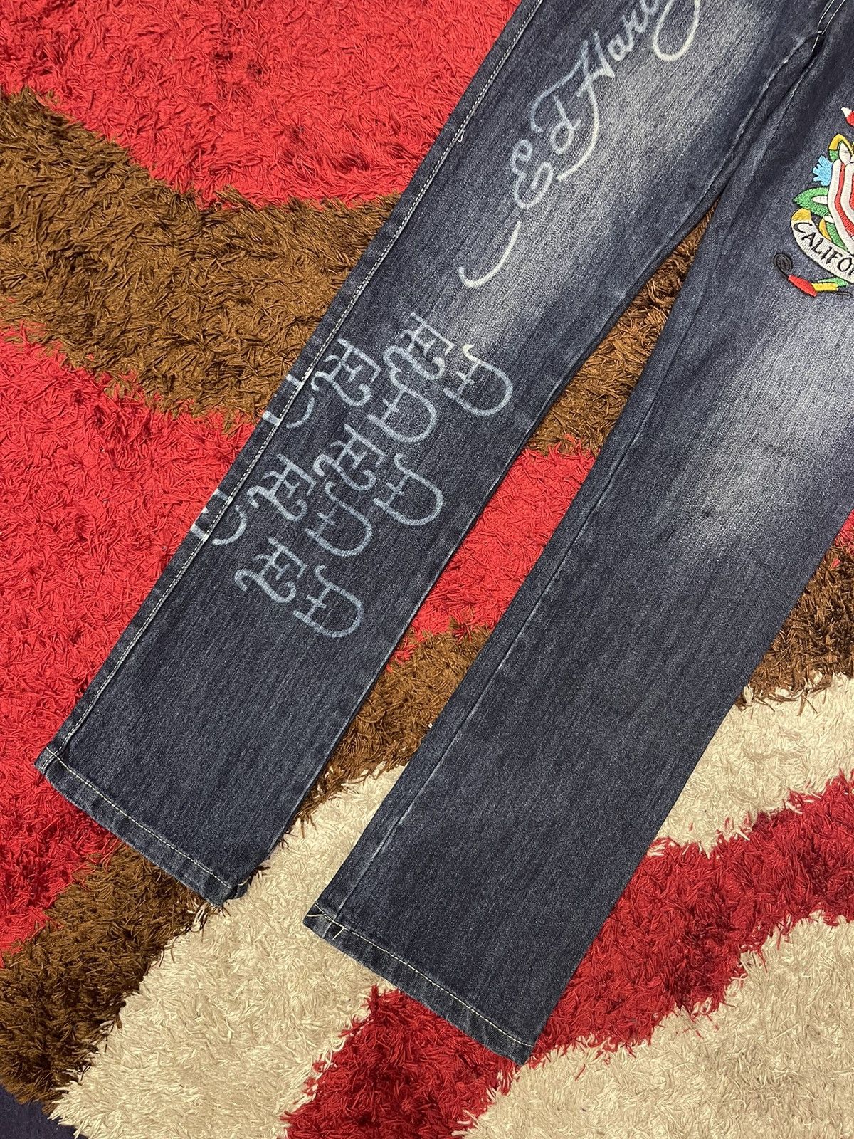 Ed Hardy Best Offer Ed Hardy By Christian Audigier Jeans Size 28 - 30 Size US 29 - 4 Thumbnail