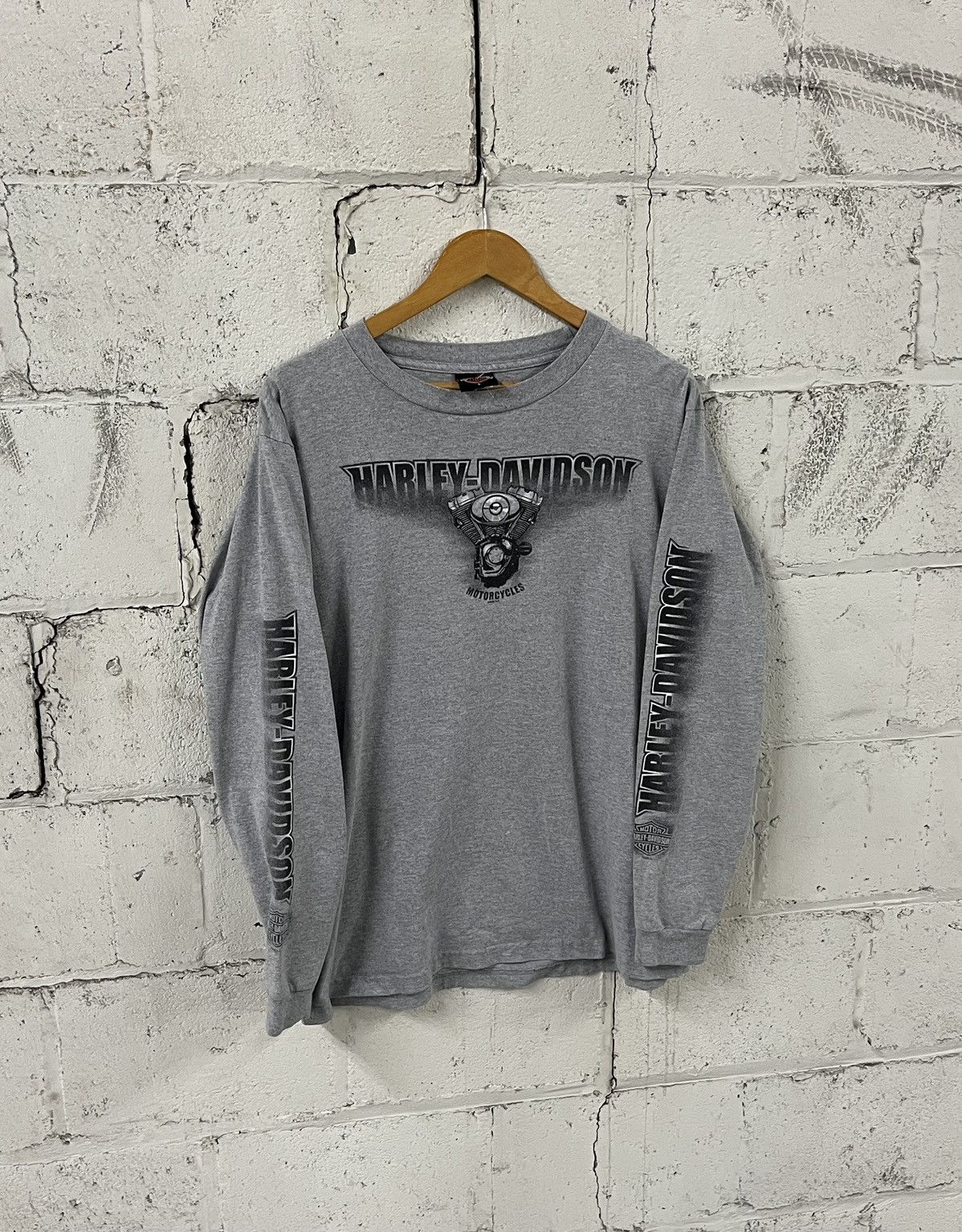 Harley Davidson Harley Davidson, Y2K, long sleeve sleeve hits skater hype Size US L / EU 52-54 / 3 - 1 Thumbnail