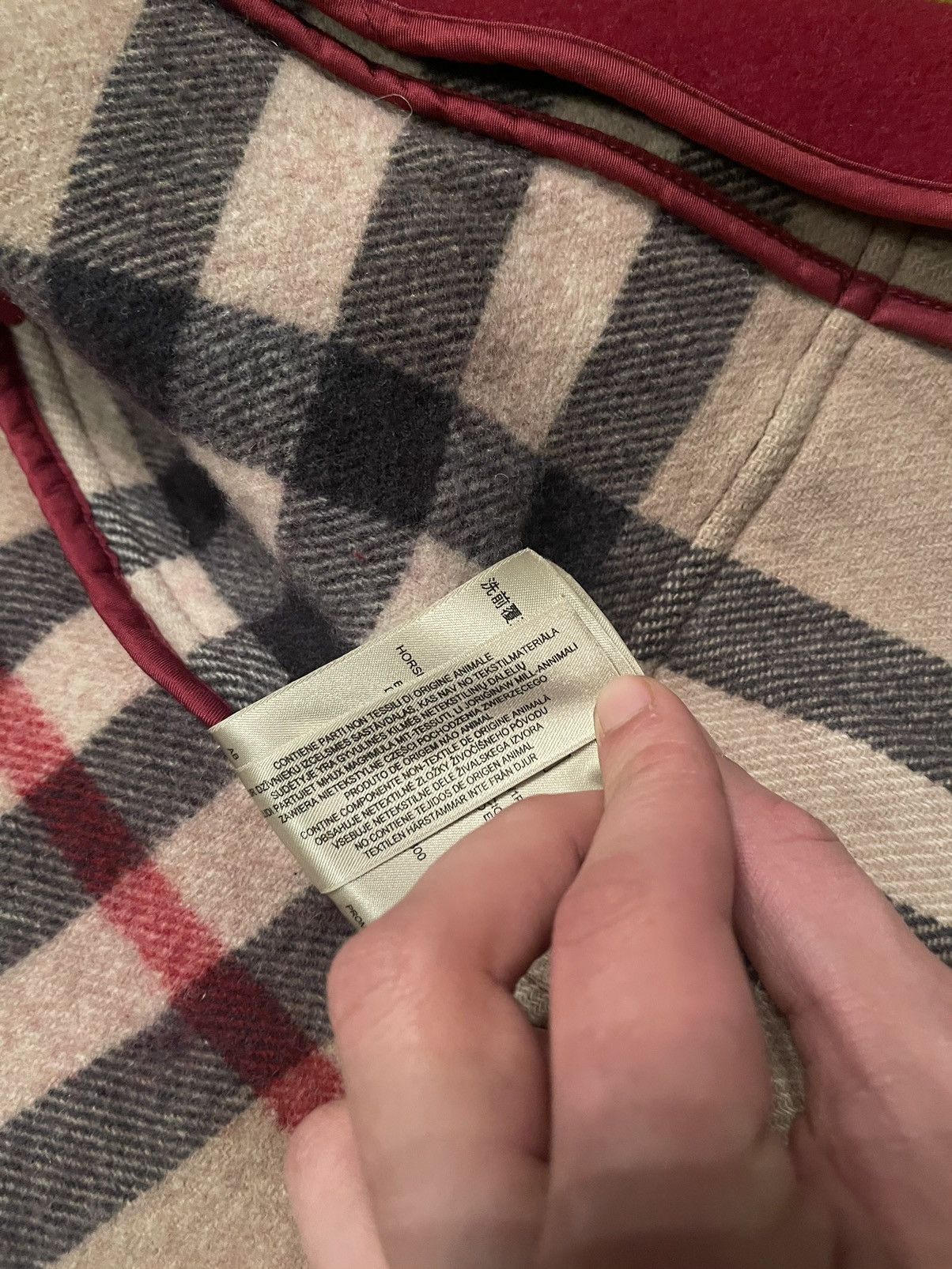 Burberry × Designer Burberry Brit iconic nova check wool duffle coat jacket Size XS / US 0-2 / IT 36-38 - 11 Thumbnail