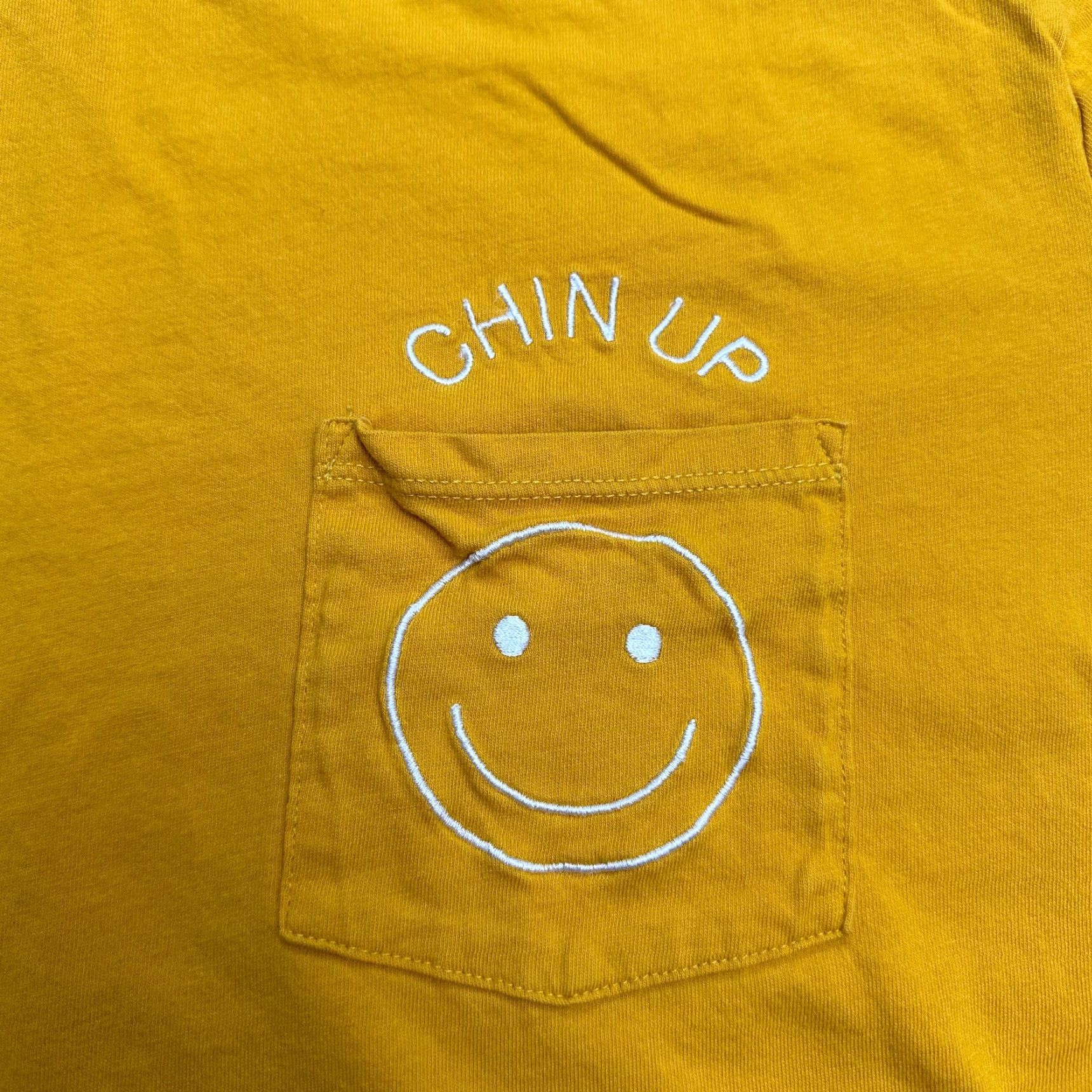 Old Navy Old Navy T-Shirt Womens Large Orange Cotton Pocket Tee Round Neck Short Sleeve Size L / US 10 / IT 46 - 3 Thumbnail