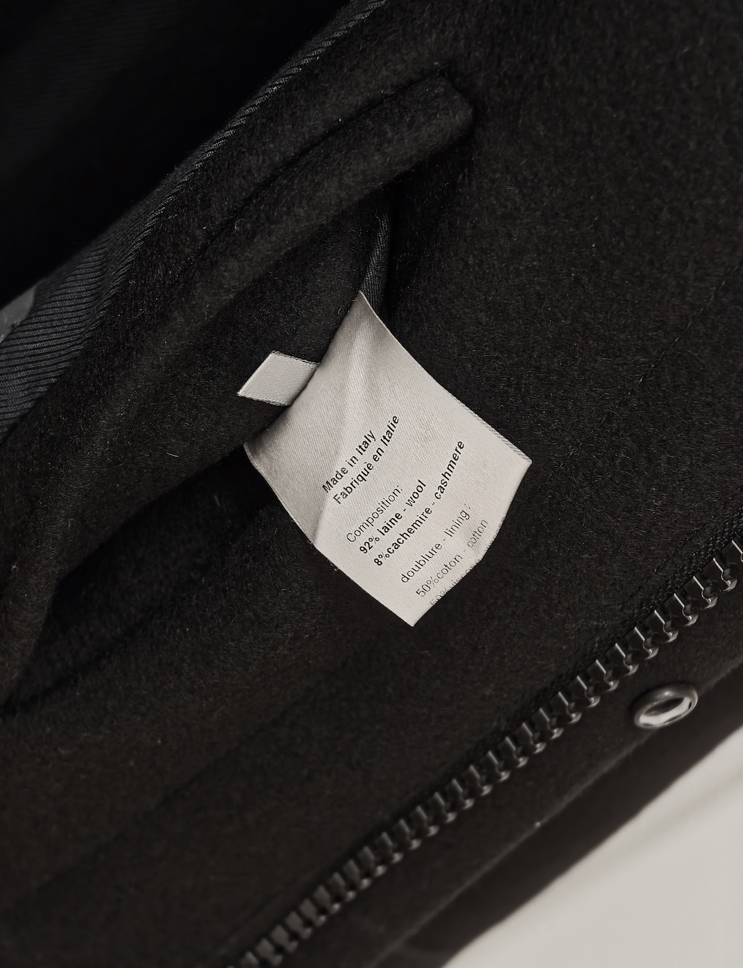 Dior DIOR HOMME 03fw Luster‘ BLACK LONG NAPOLEON JACKET By HEDI Size US M / EU 48-50 / 2 - 5 Thumbnail