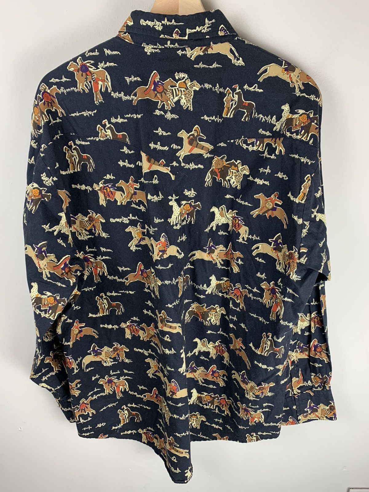 Vintage Vintage Native Print Western Button Up Size US L / EU 52-54 / 3 - 1 Thumbnail