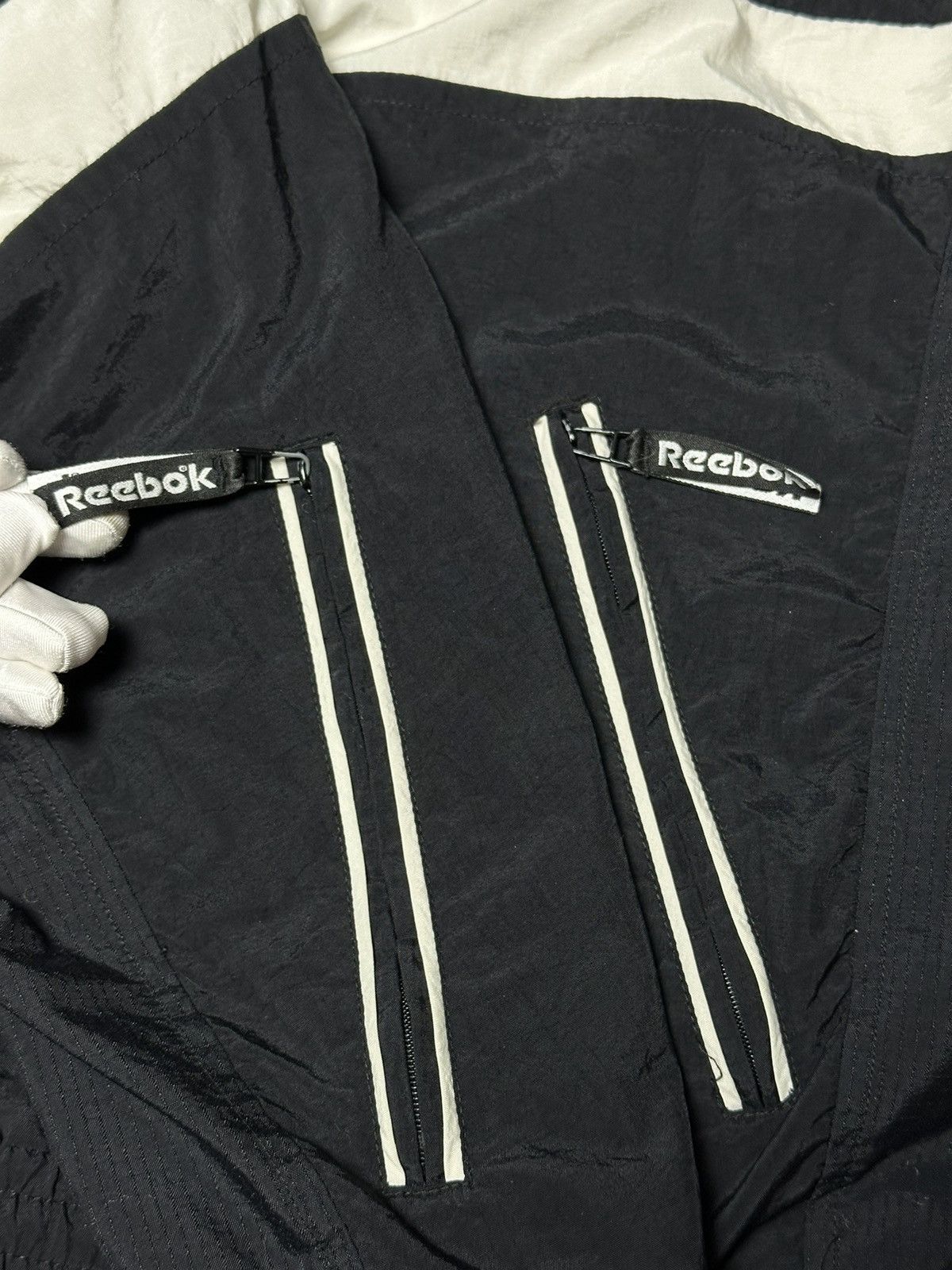 Reebok Vintage Reebok Track Windbreaker Jacket Size US XL / EU 56 / 4 - 7 Thumbnail