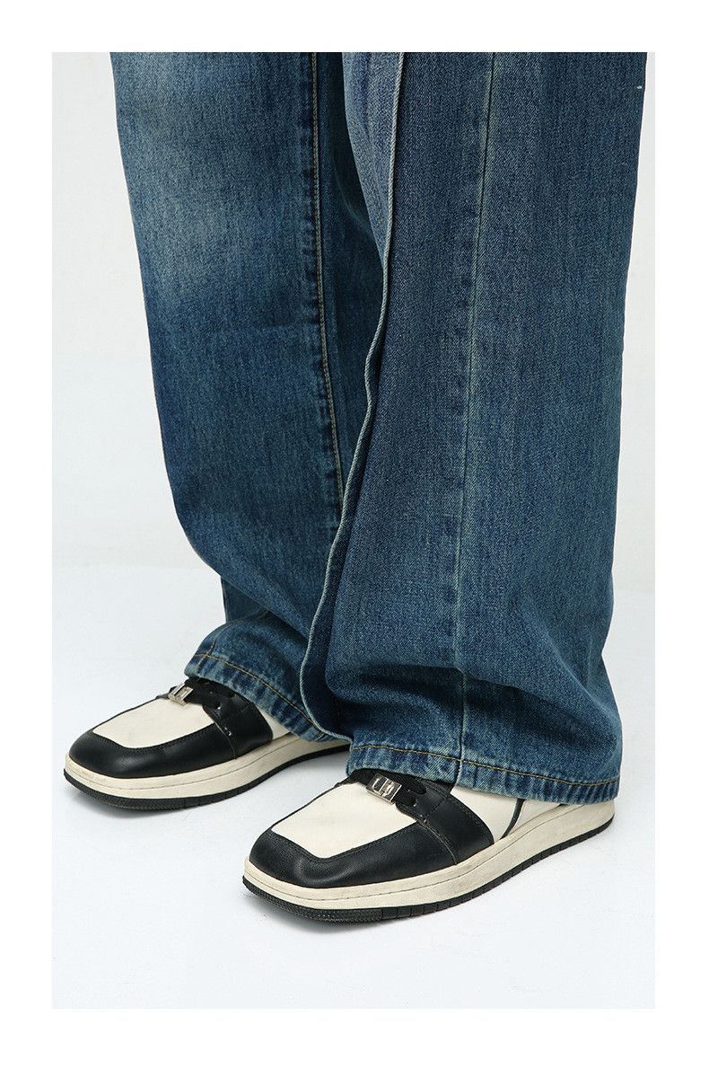 Japanese Brand × Jean High street retro patchwork niche design jeans Size US 32 / EU 48 - 5 Thumbnail