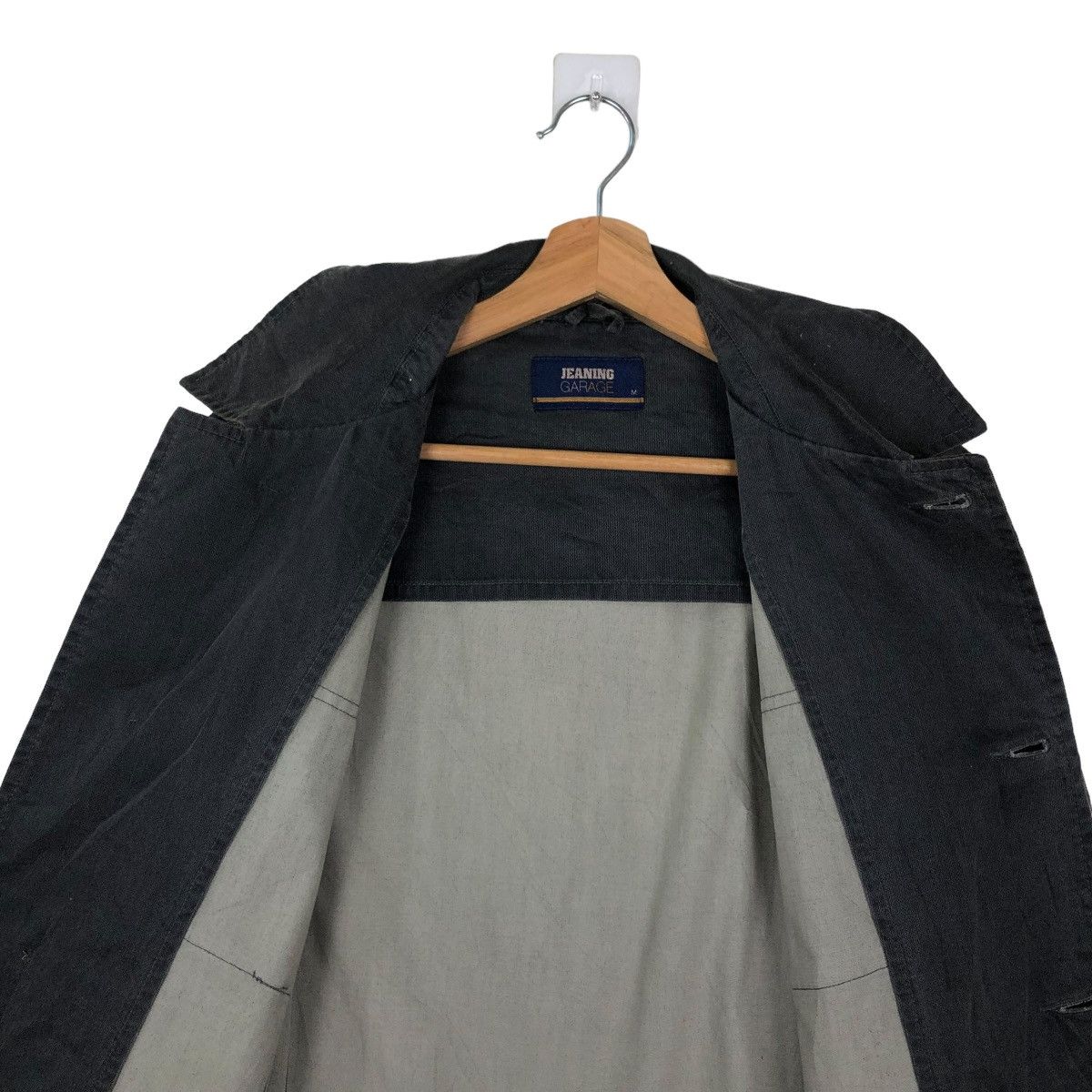 Japanese Brand 🔥VINTAGE CHORE BIKER JACKET JEANING GARAGE ISSEY MIYAKE Size US M / EU 48-50 / 2 - 10 Thumbnail