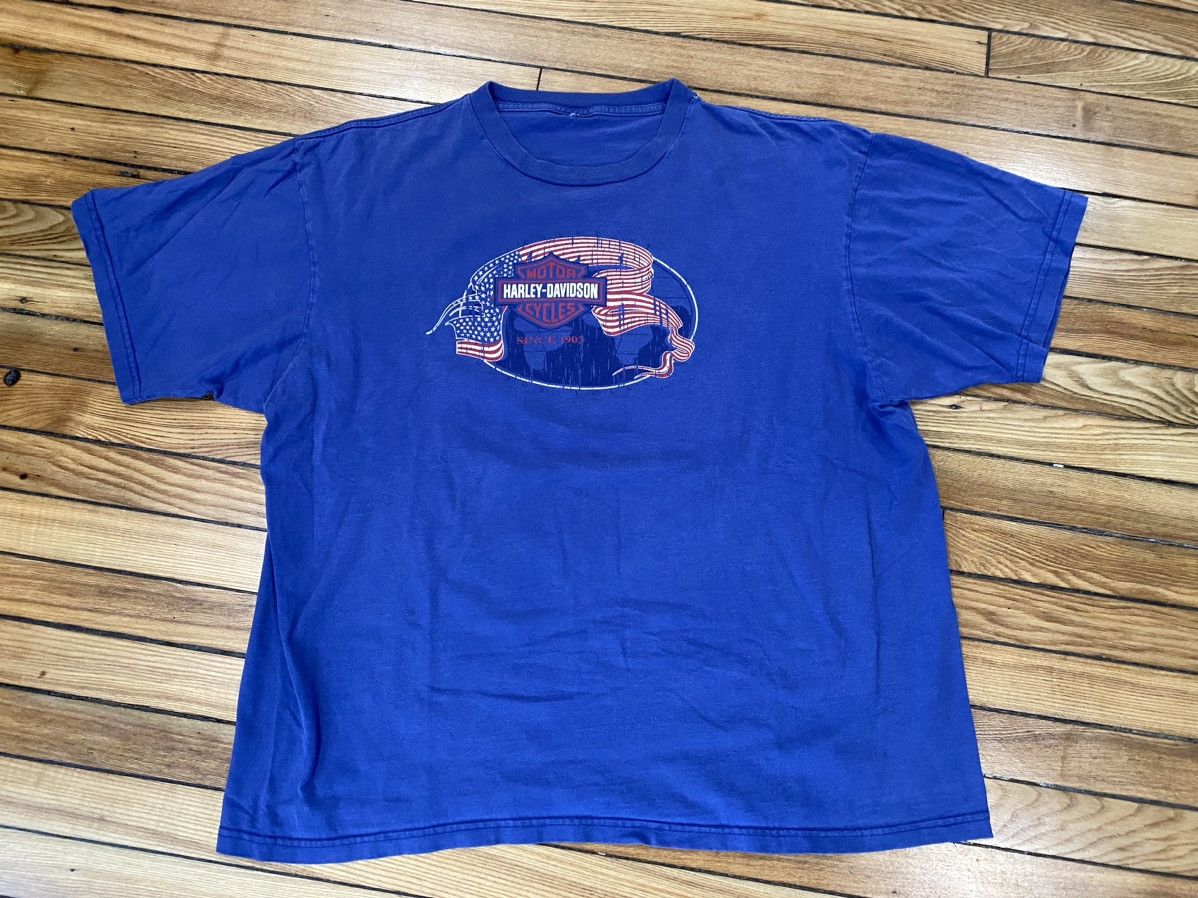 Harley Davidson × Vintage 3xl Harley Florida Tshirt Size US XXL / EU 58 / 5 - 3 Thumbnail