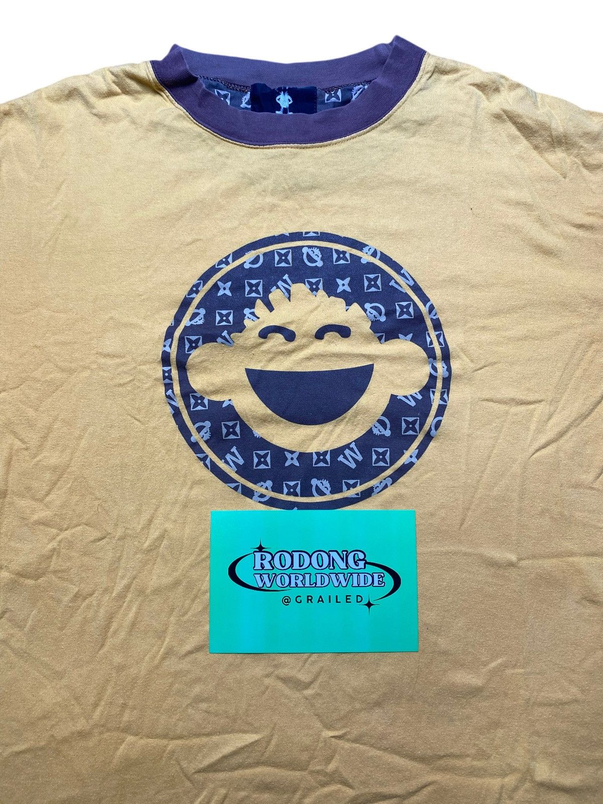 Japanese Brand VINTAGE HARLEM STORE LV ALIKE DESIGN TSHIRT Size US XL / EU 56 / 4 - 3 Thumbnail