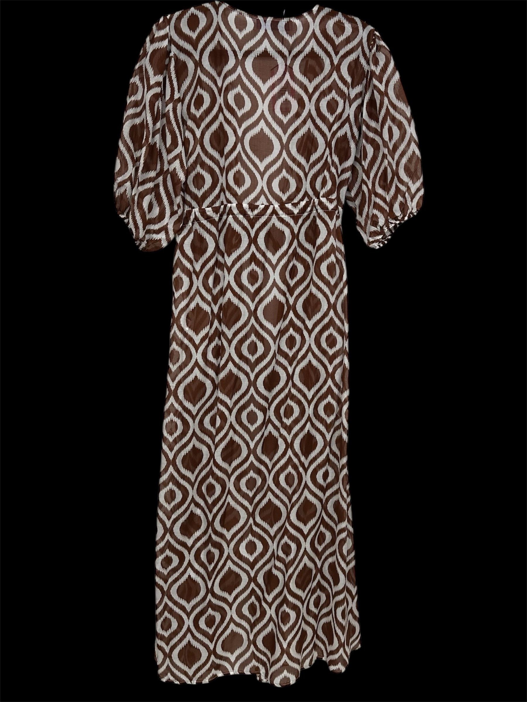 MC2 Saint Barth Cotton and silk long beach dress Size M / US 6-8 / IT 42-44 - 7 Thumbnail