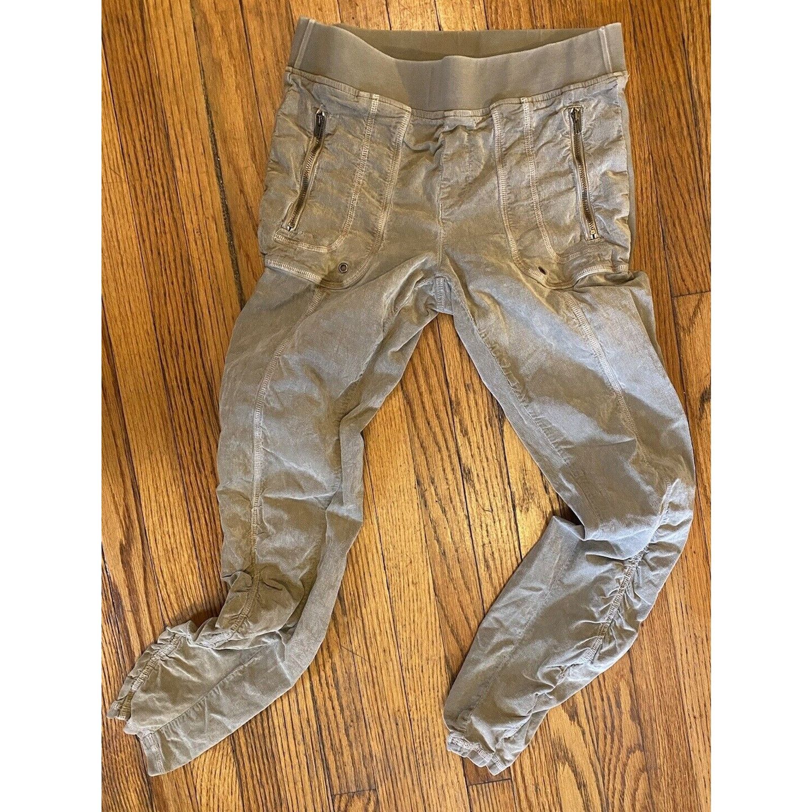 Other Wearable Pants Women’s XS Zipper Synched Beige Size 25" / US 0 / IT 36 - 1 Thumbnail