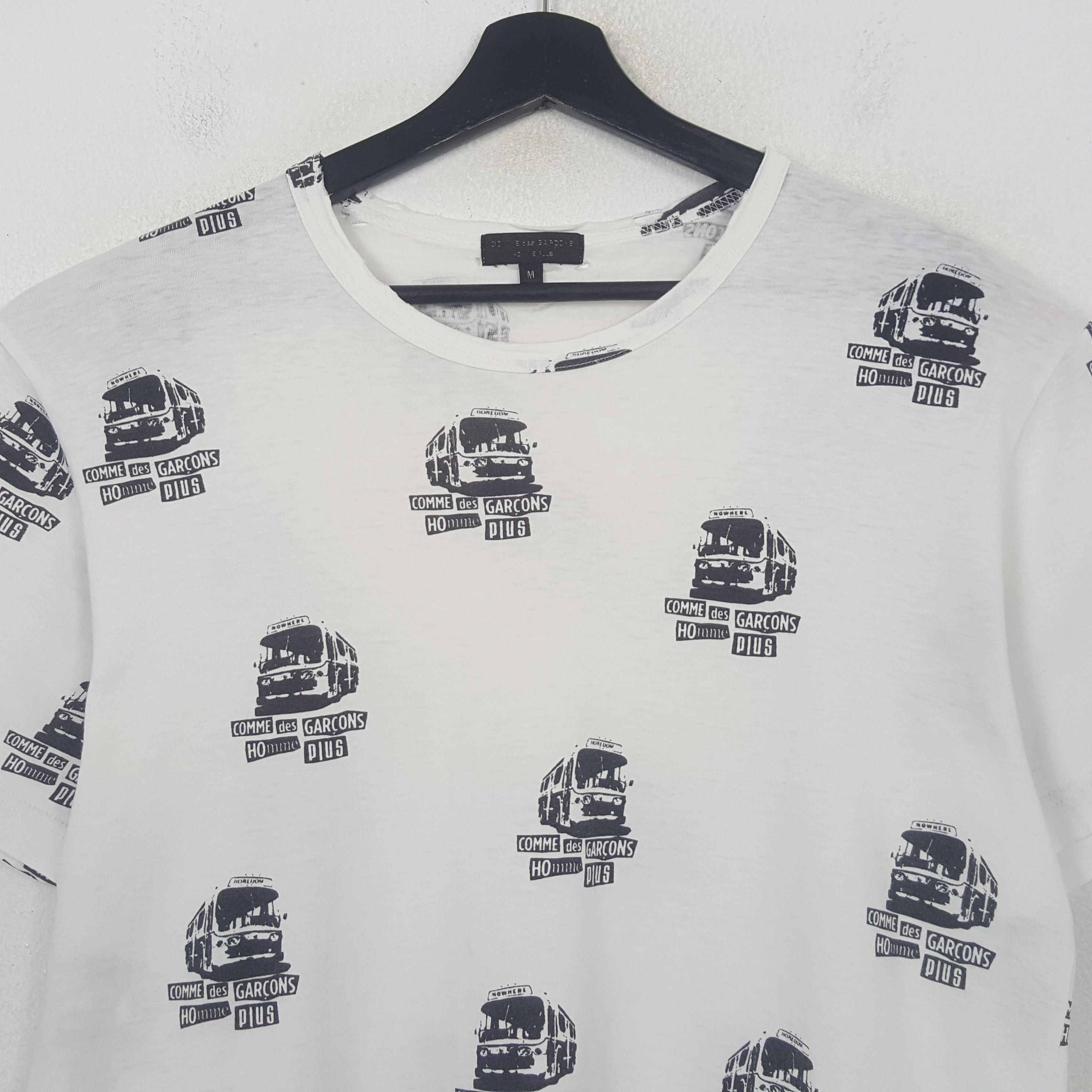 Comme des Garcons Homme Plus Comme Des Garcons Japanese Brand Distressed Tshirt C294N48 Size US L / EU 52-54 / 3 - 2 Thumbnail