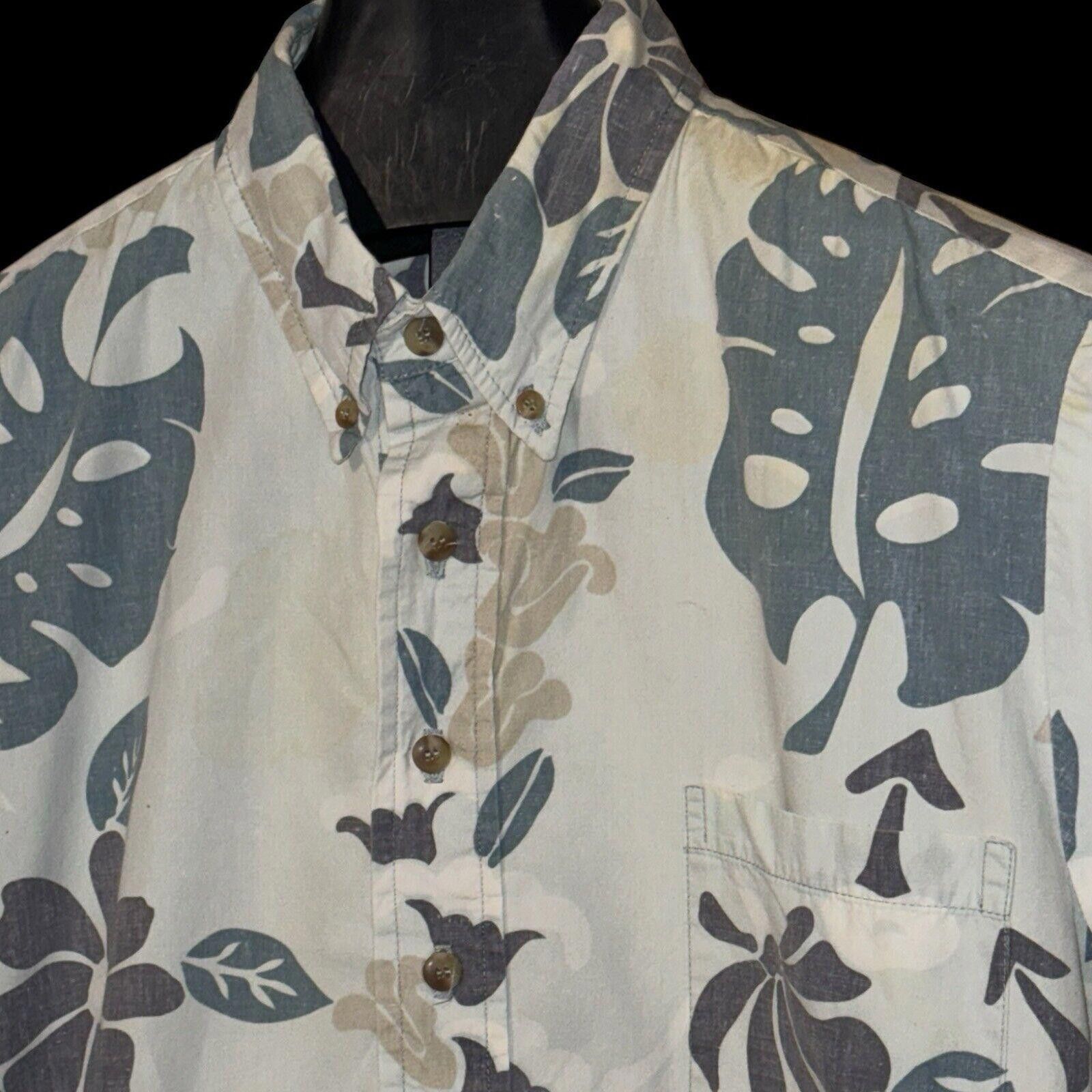 Duke Kahanamoku Vintage Kahala Cotton 1/2 Button Hawaiian Print Shirt Sz L Size US L / EU 52-54 / 3 - 2 Thumbnail