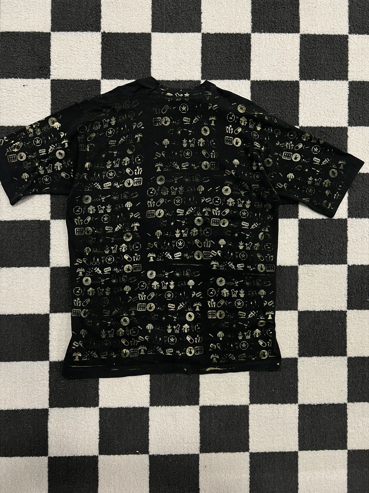 Vintage Vintage Silk Road Drugs AOP Tee Size US XL / EU 56 / 4 - 6 Thumbnail