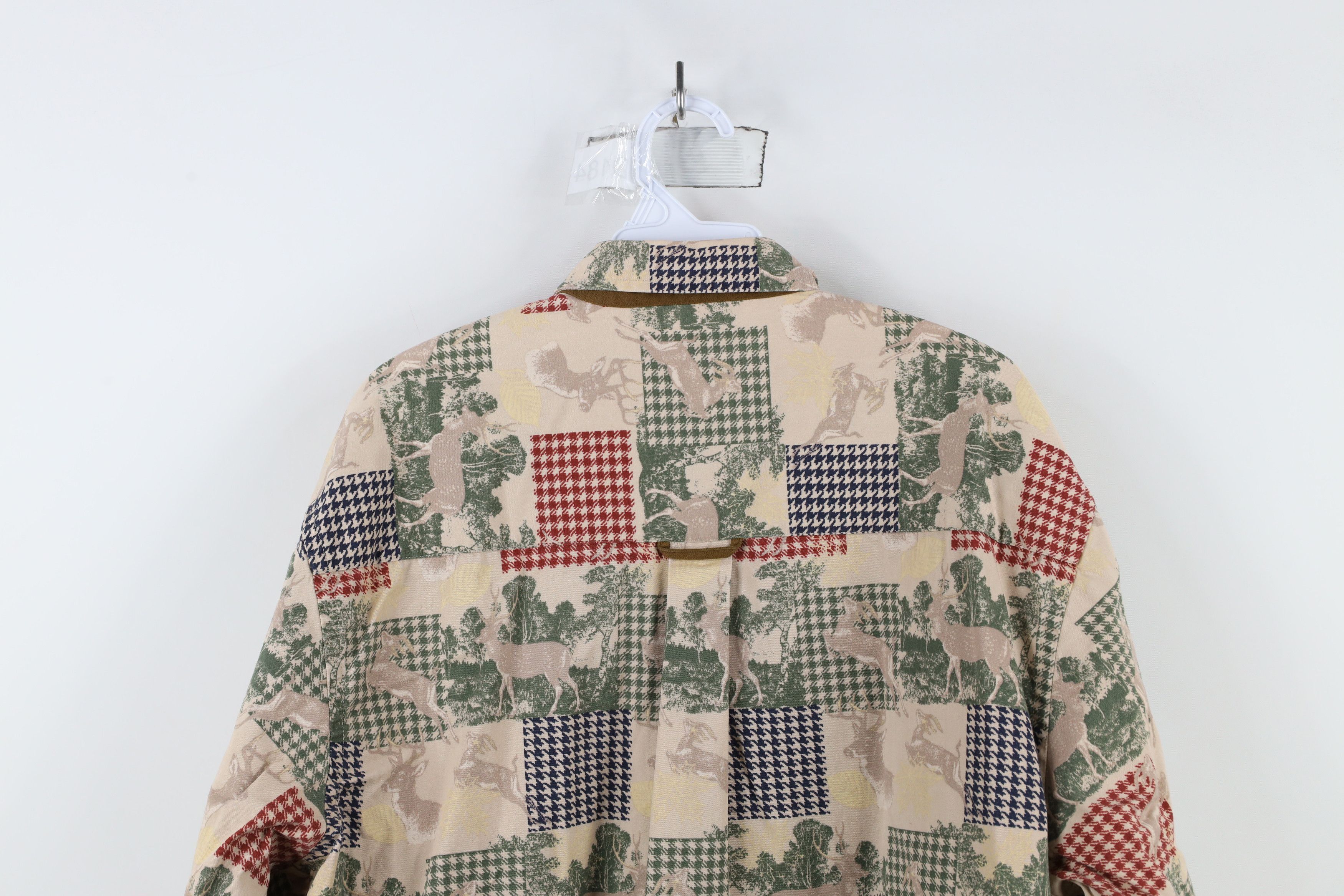 Vintage Vintage 90s Streetwear Buck All Over Print Button Down Shirt Size US L / EU 52-54 / 3 - 10 Thumbnail