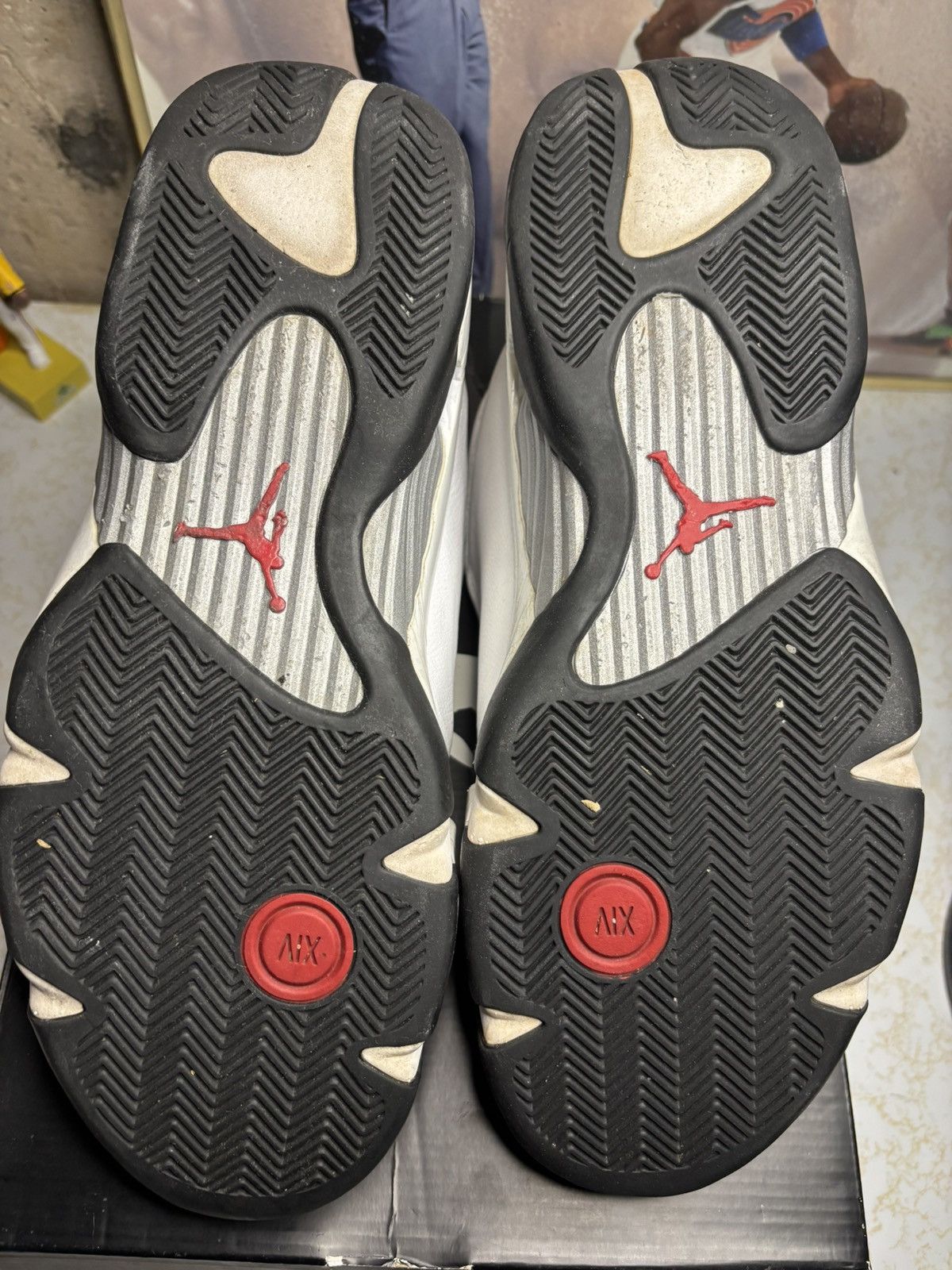 Jordan Brand Jordan Retro 14 “black toe” Size US 13 / EU 46 - 5 Thumbnail