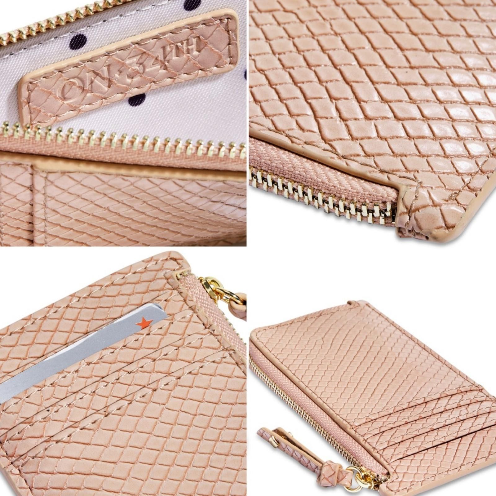 Other On 34th Zip Card Case Wallet – Blush Size ONE SIZE - 2 Thumbnail