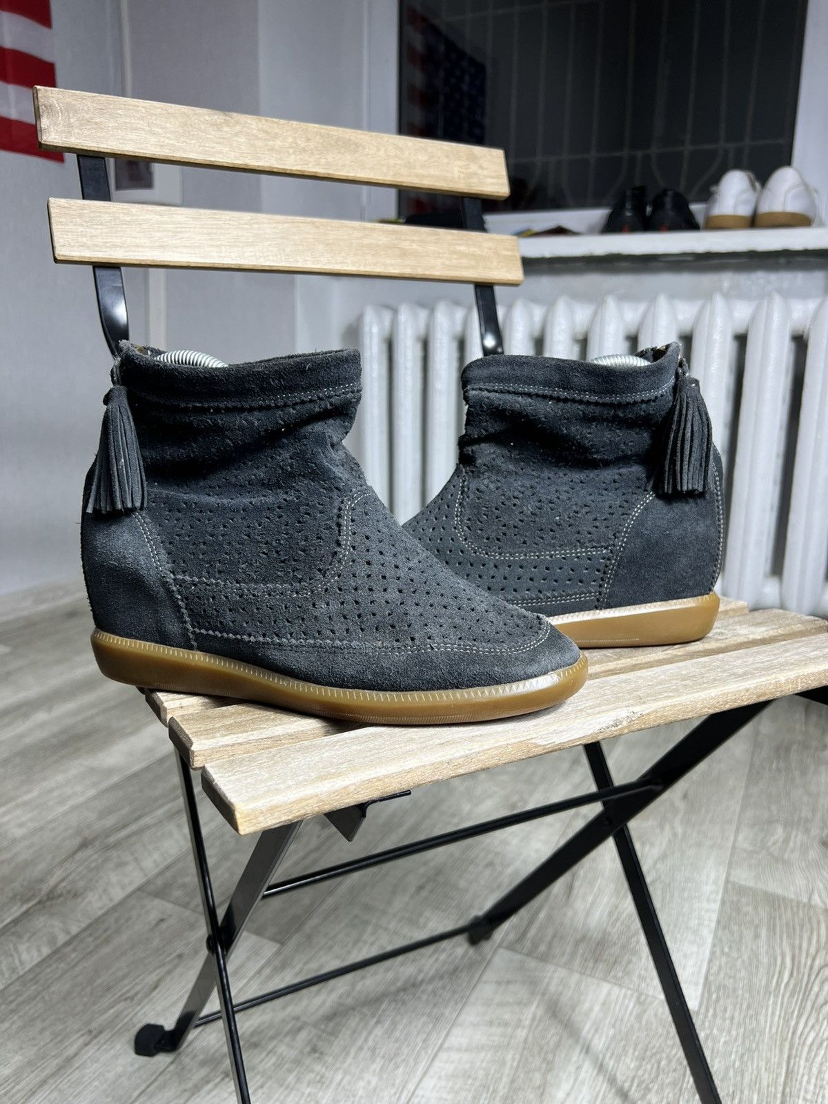 Isabel Marant Isabel Marant Basley Ankle Boots Western Bekett Sneakers Y2k Size US 9 / IT 39 - 1 Thumbnail