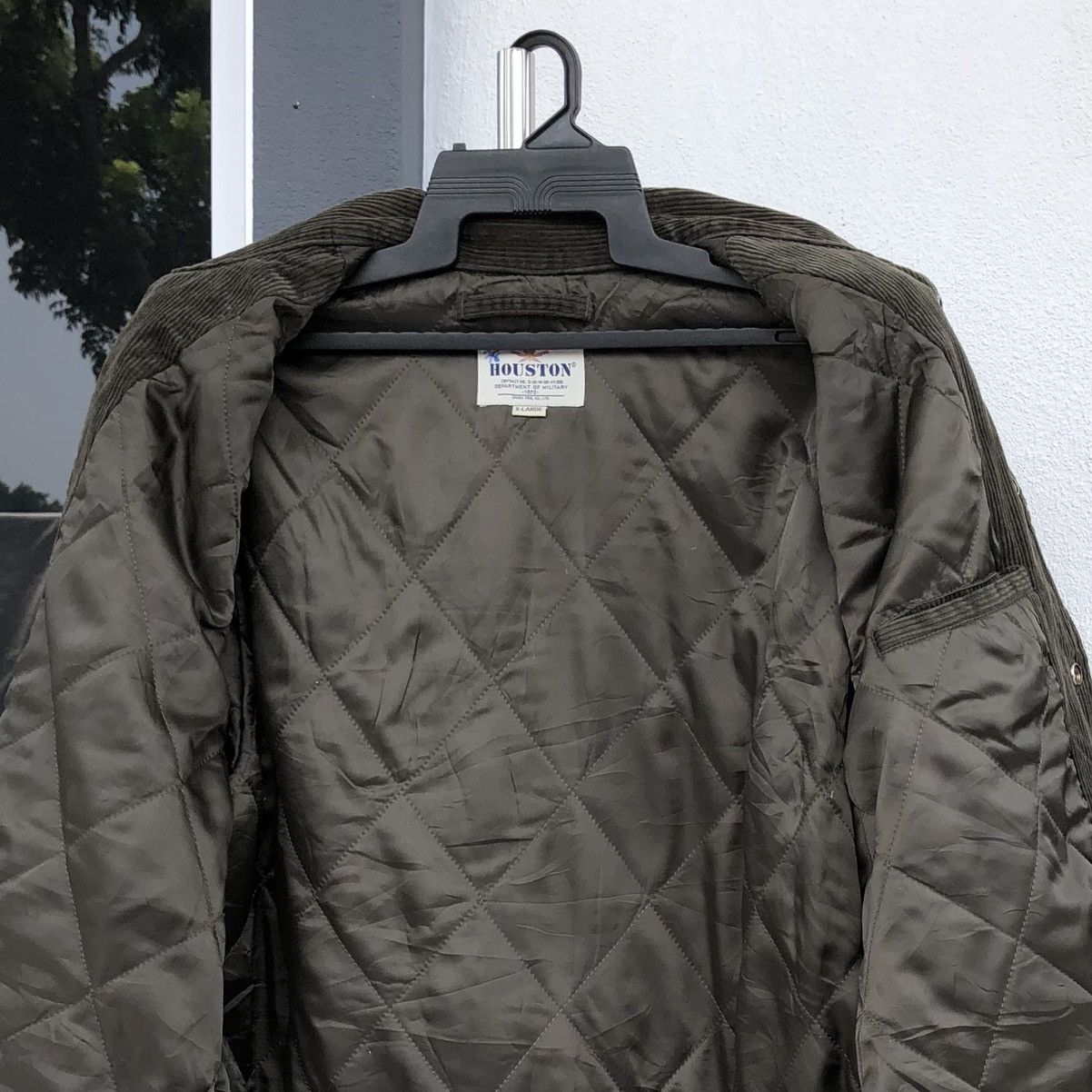Vintage VTG Houston US Marine Corps Military Conduray Coach Jacket Size US XL / EU 56 / 4 - 9 Thumbnail