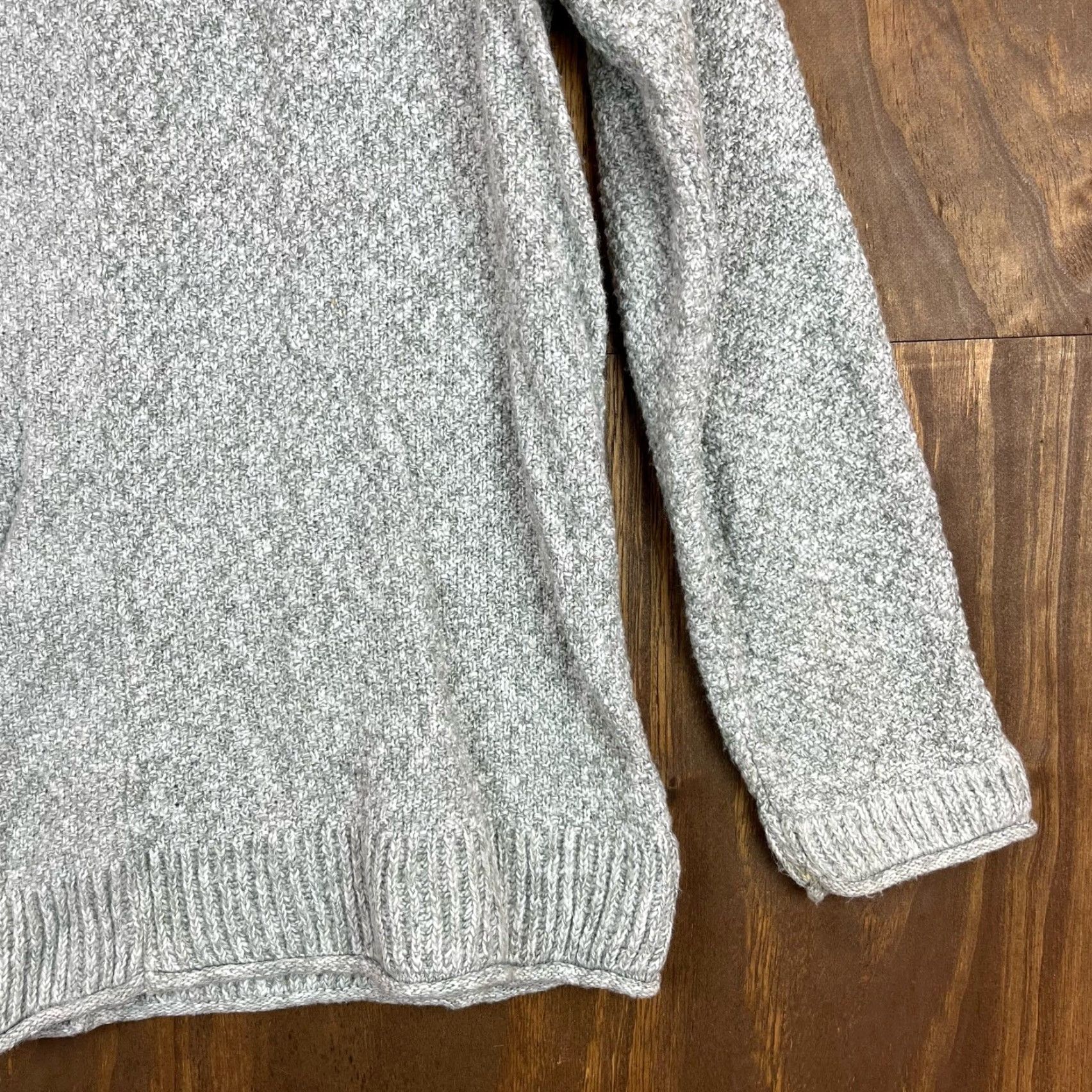 Vintage Maurices Womens Sweater Green Cowl Neck Long Sleeve Ribbed Pullover Small Size S / US 4 / IT 40 - 5 Thumbnail