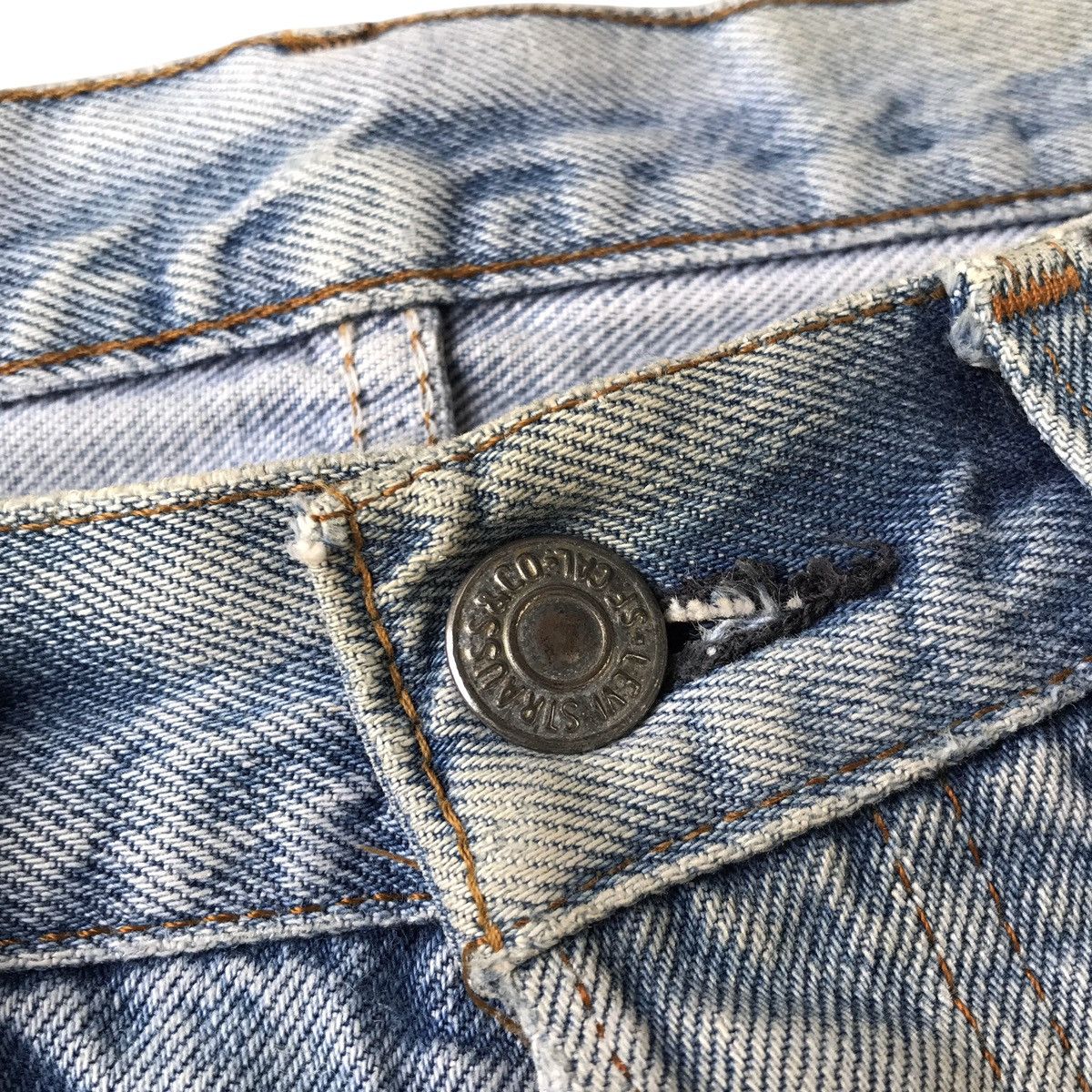 Levi's Levi’s Strauss 501 Vintage 80s USA Distressed Selvedge Denim Size US 32 / EU 48 - 7 Thumbnail