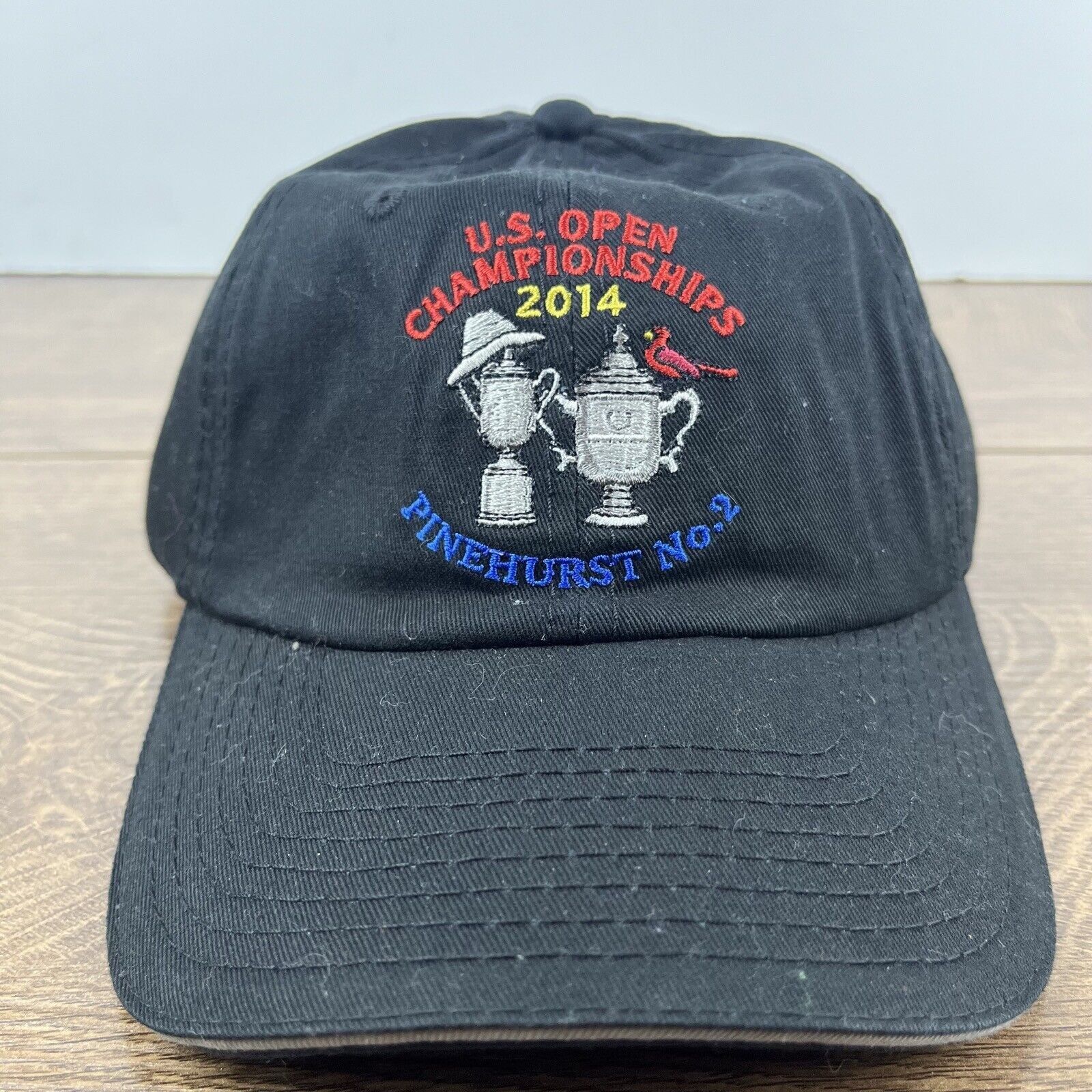 Other US Open Championships 2014 Hat Black Adjustable Hat Black Pi Size ONE SIZE - 4 Thumbnail