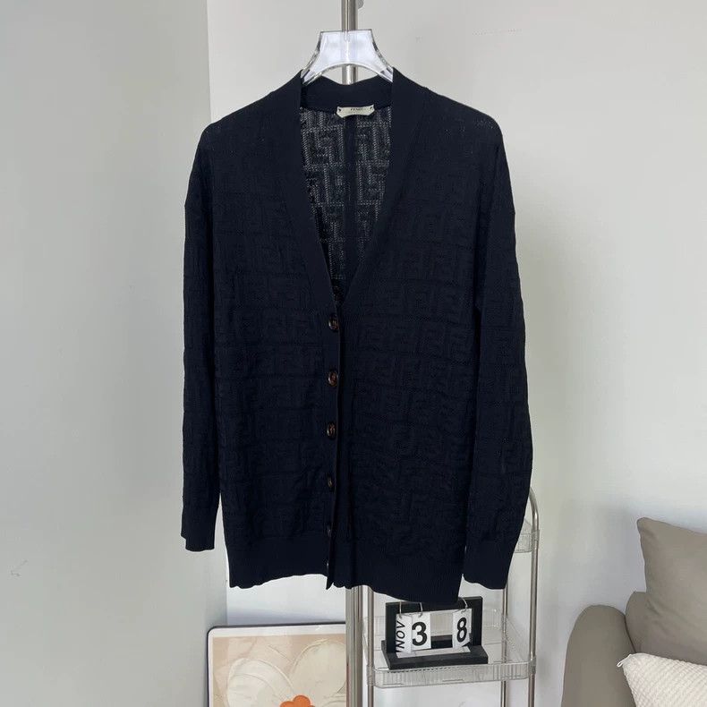 Fendi Fendi size 36 Full-print cardigan Size US XXS / EU 40 - 1 Thumbnail
