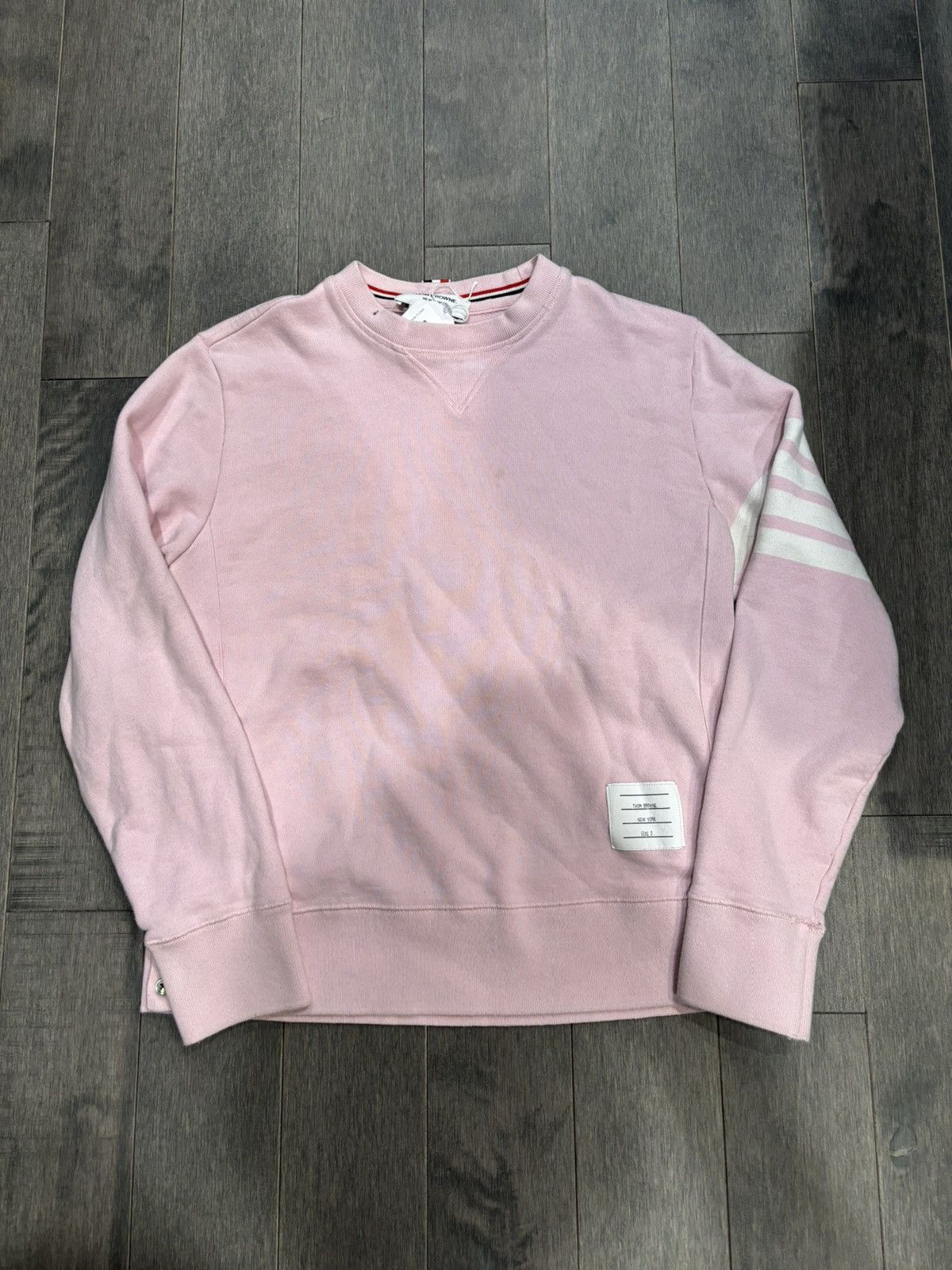 Wool Sweater Thom Browne Pink Sweater Opening Ceremony Opening