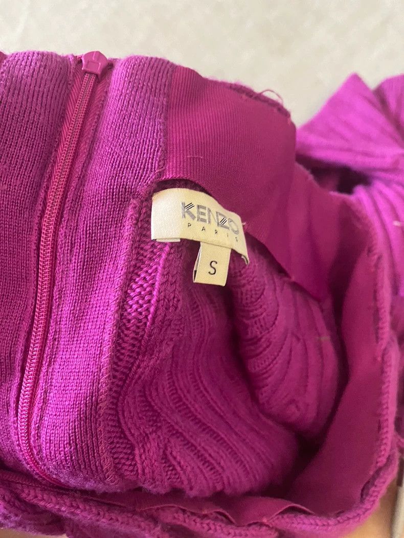 Kenzo KENZO Knockout purple knit dress set Size S / US 4 / IT 40 - 6 Thumbnail