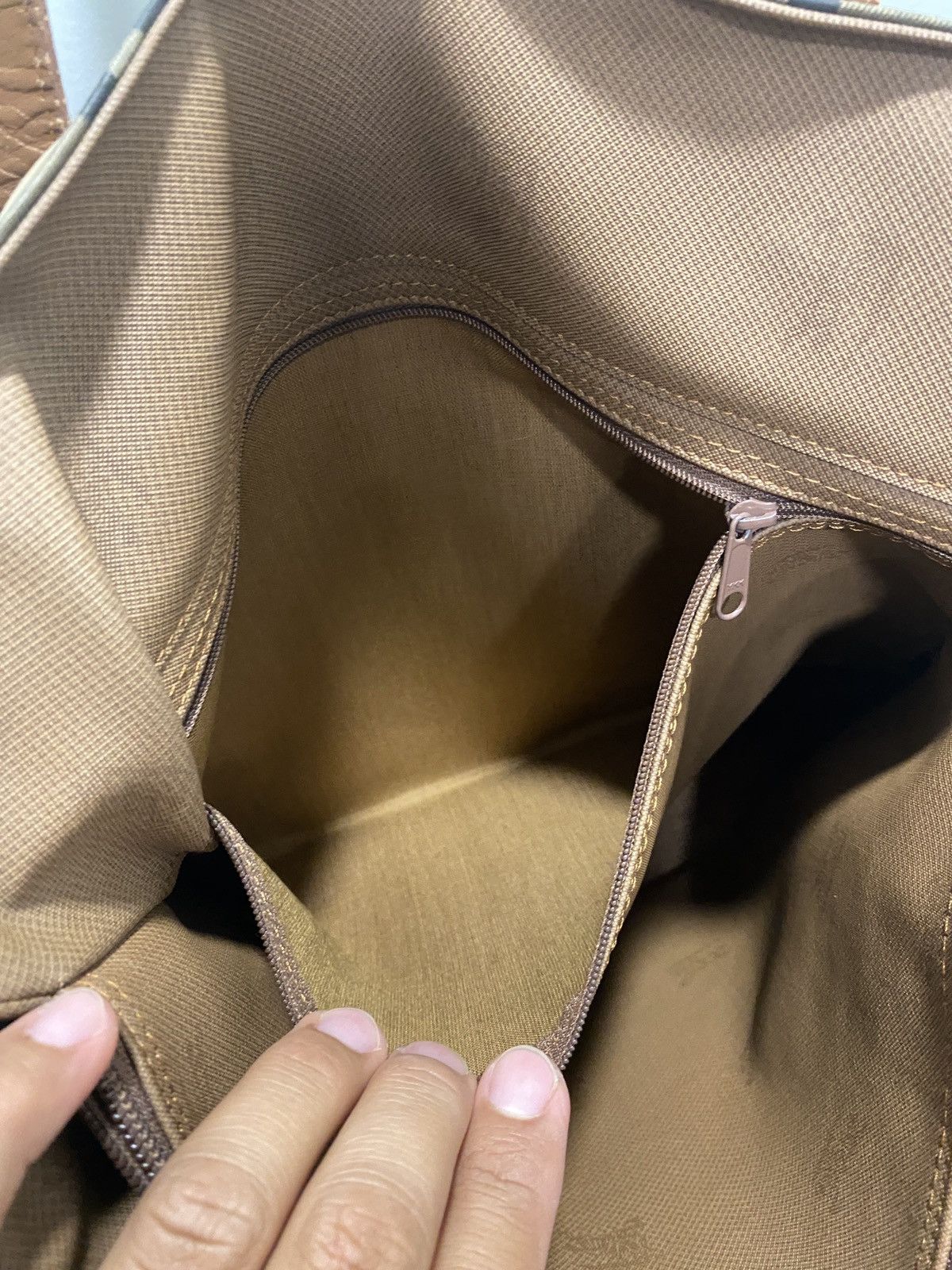 Burberry Vintage Burberry Haymarket Nova Check Tote bag Size ONE SIZE - 12 Thumbnail
