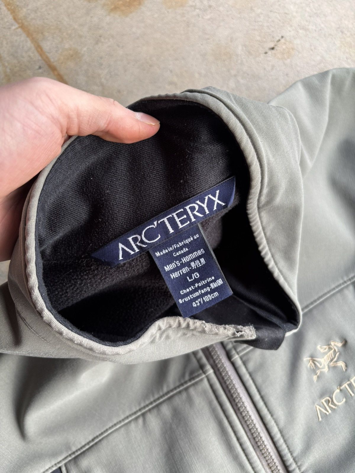 Arc'teryx Arcteryx Gamma SV Softshell Polartec Fleece Jacket Size US L / EU 52-54 / 3 - 6 Thumbnail
