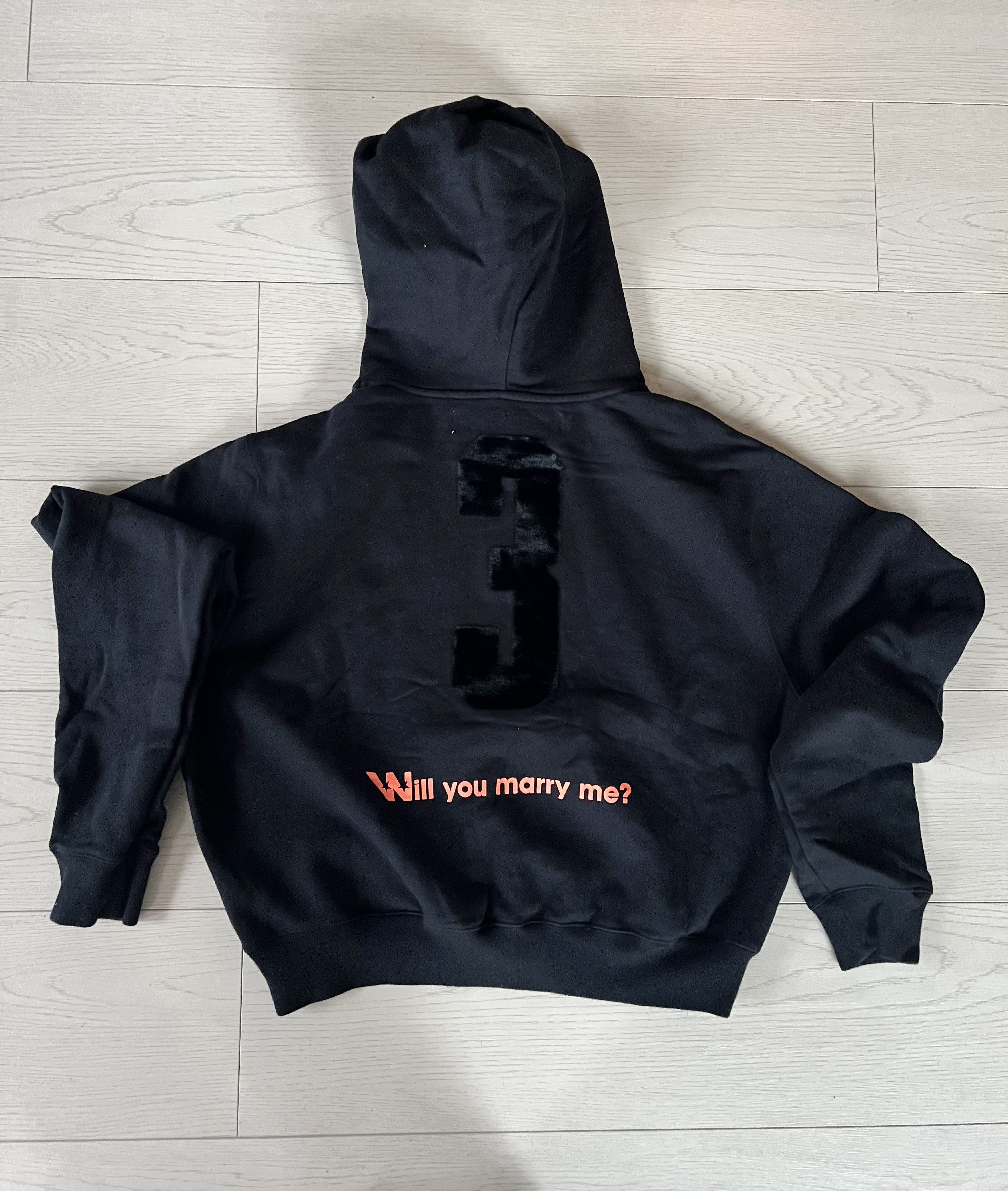 Off-White OFF WHITE WILL YOU MARRY ME HOODIE Size L / US 10 / IT 46 - 2 Thumbnail