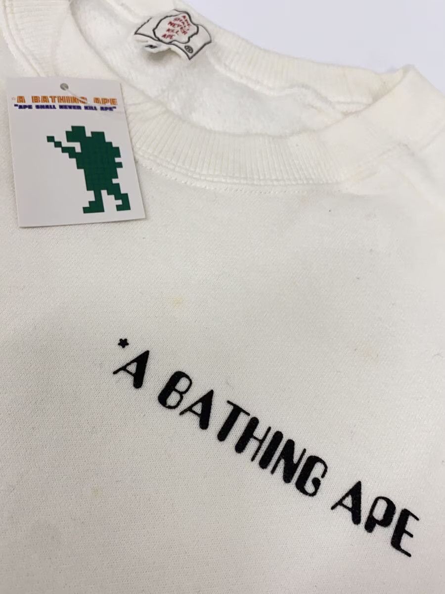 Bape A Bathing Ape Print Cotton Sweatshirt White Size US M / EU 48-50 / 2 - 8 Thumbnail