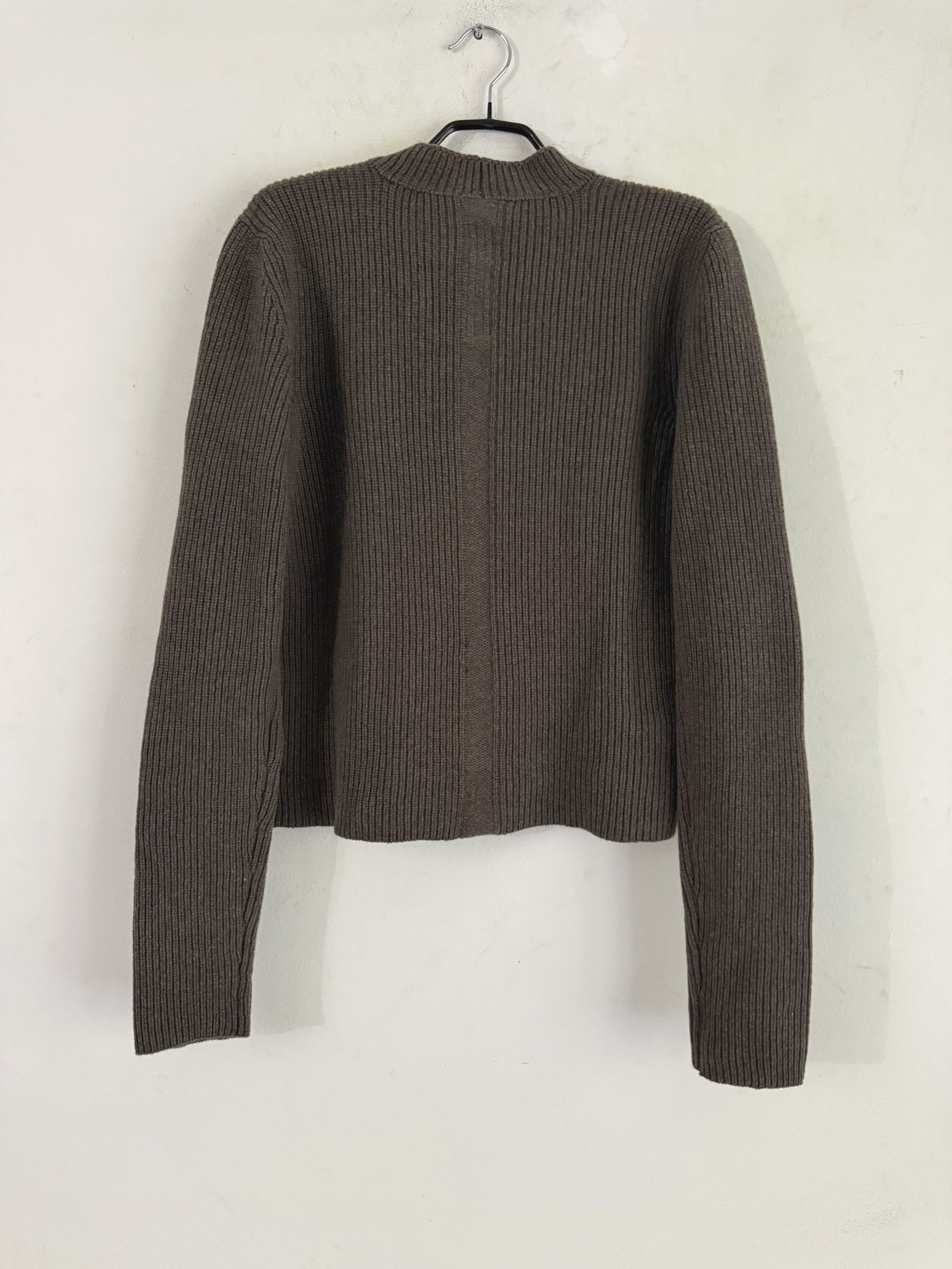 Rick Owens Ribbed Cashmere Sweater Size US L / EU 52-54 / 3 - 5 Thumbnail