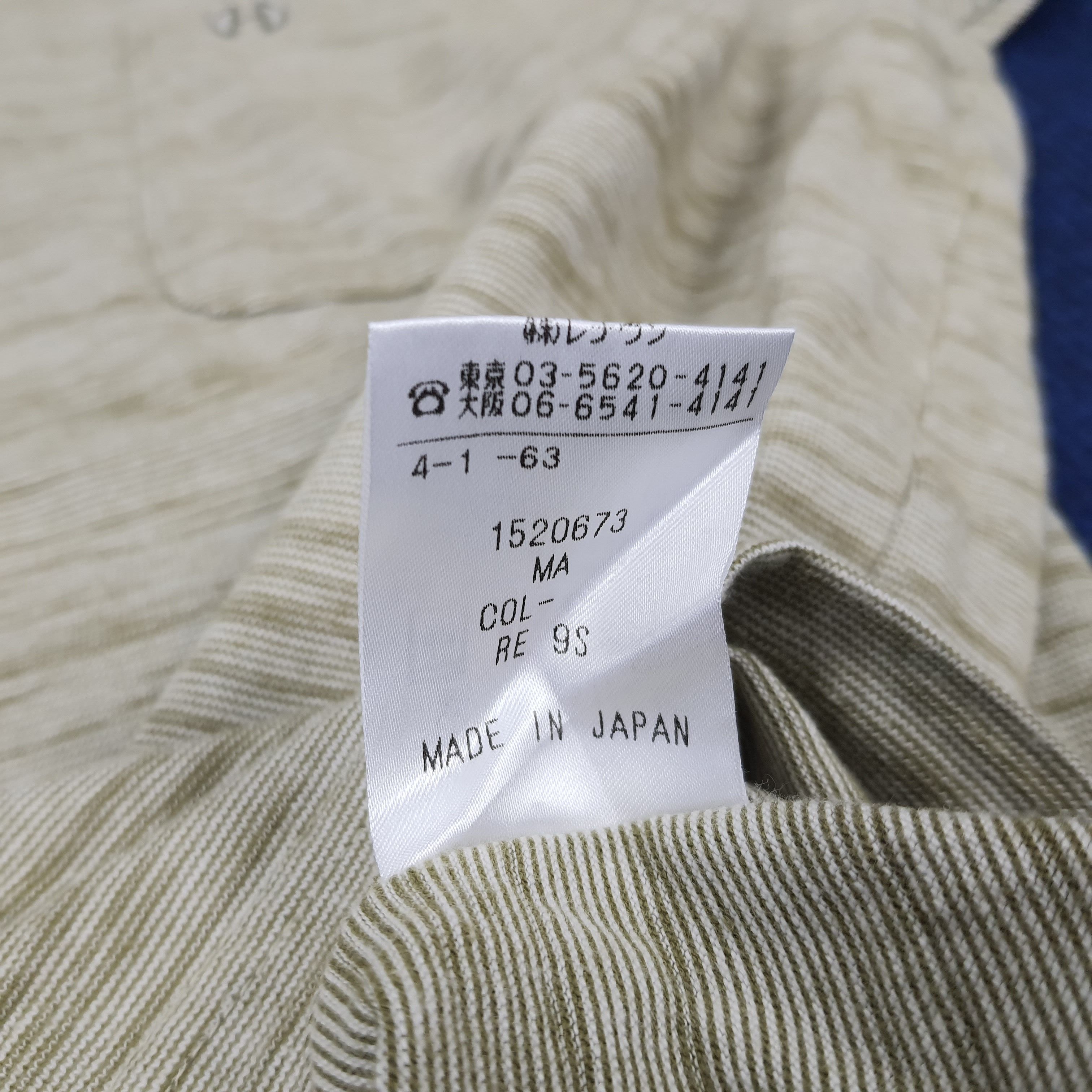Celine × Vintage Vintage CELINE Paris Button T-shirt Size US L / EU 52-54 / 3 - 8 Thumbnail