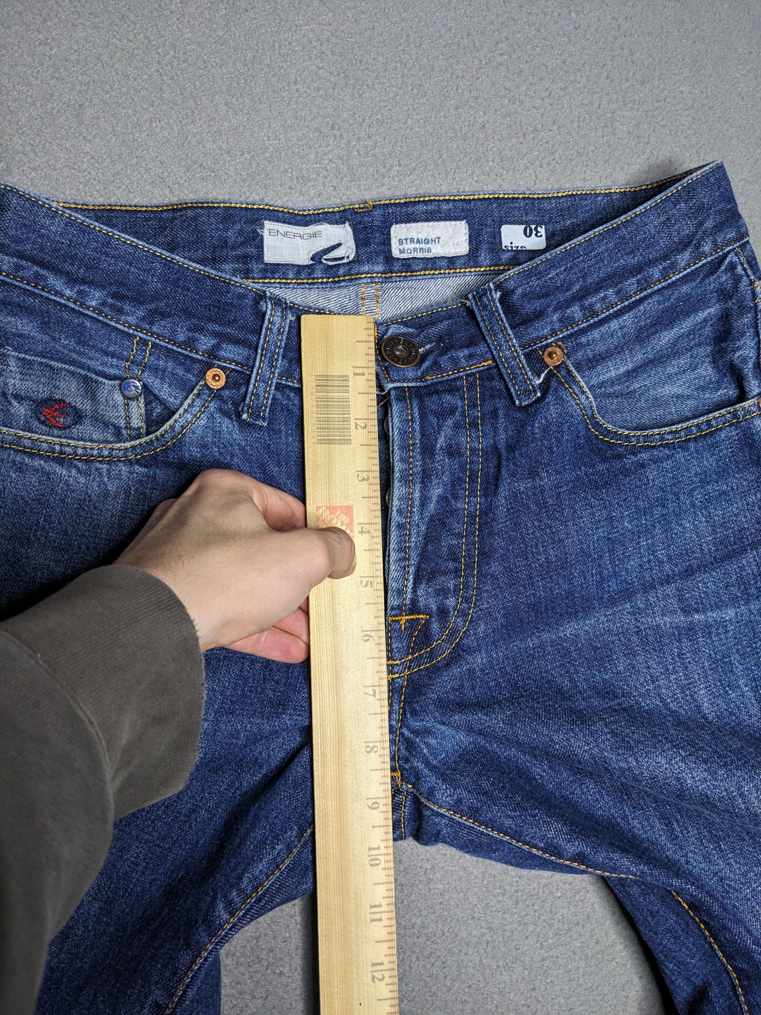 Energie VTG Energie Jeans Morris Straight 30x32 Y2K Button Fly Italy Size US 30 / EU 46 - 16 Thumbnail
