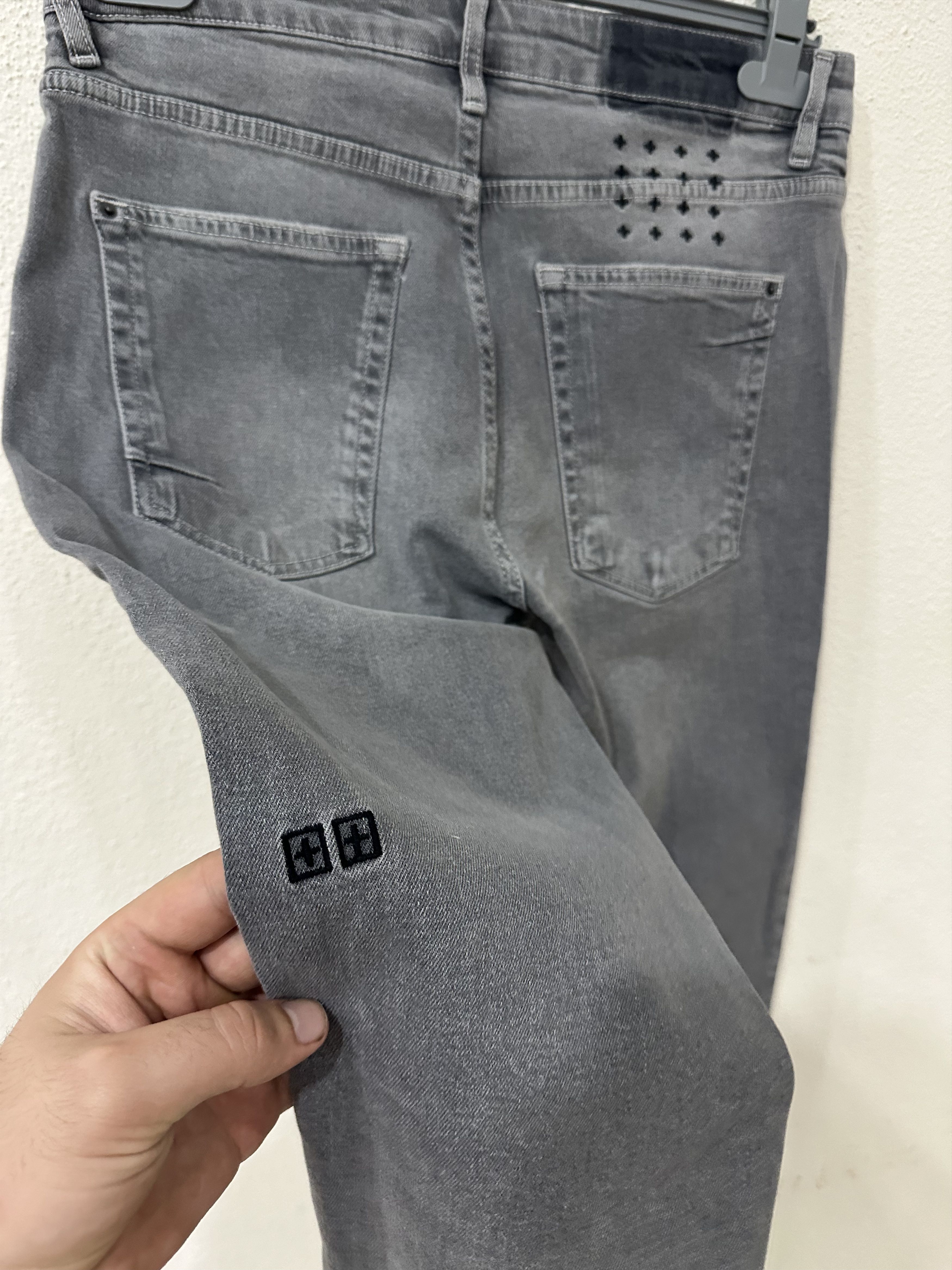 Ksubi Ksubi Van Vinkle Jeans Size 33 Gray Size US 33 - 3 Thumbnail