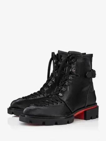 Christian Louboutin Christian Louboutin Our Macadamia Flat Toile Enduite/Cuir Size US 8 / EU 41 - 1 Thumbnail
