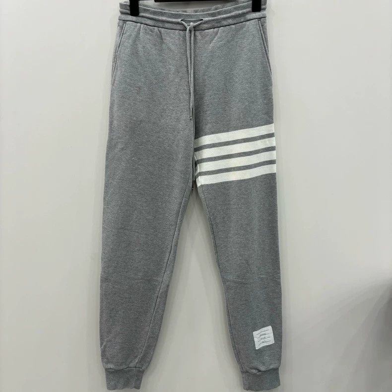 Thom Browne Thom Browne Size 0 Classic four-stripe ribbed drawstring s Size US 32 / EU 48 - 1 Thumbnail