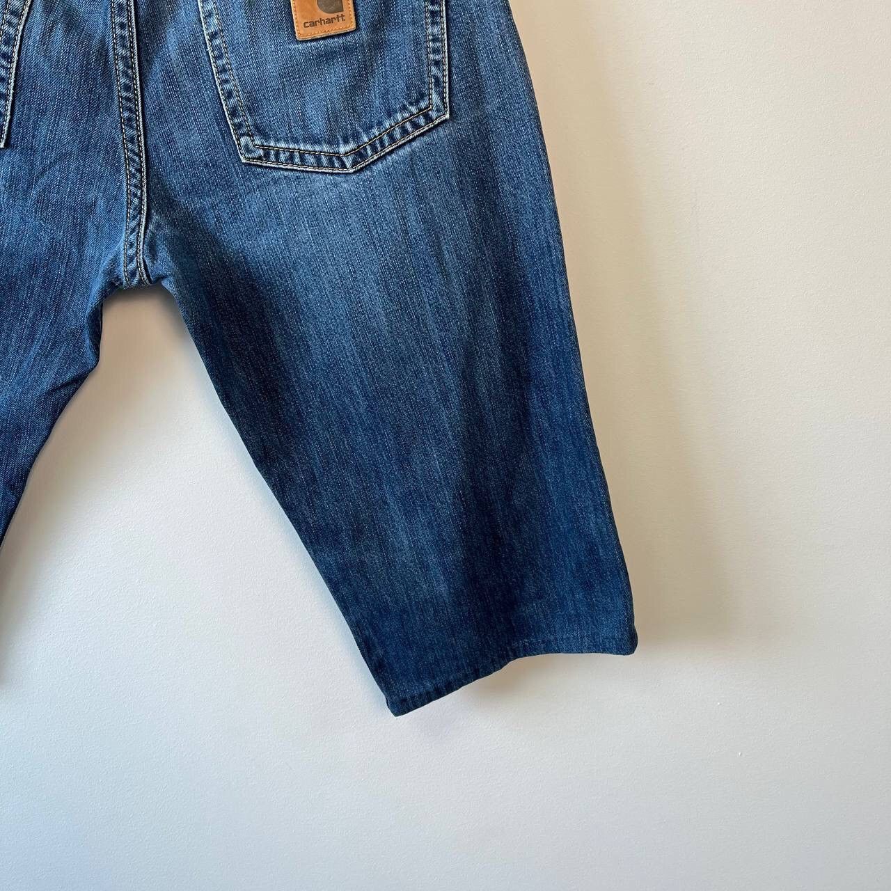 Carhartt Vintage Carhartt Baggy Denim Jeans Shorts Slim Pant Size US 33 - 16 Thumbnail