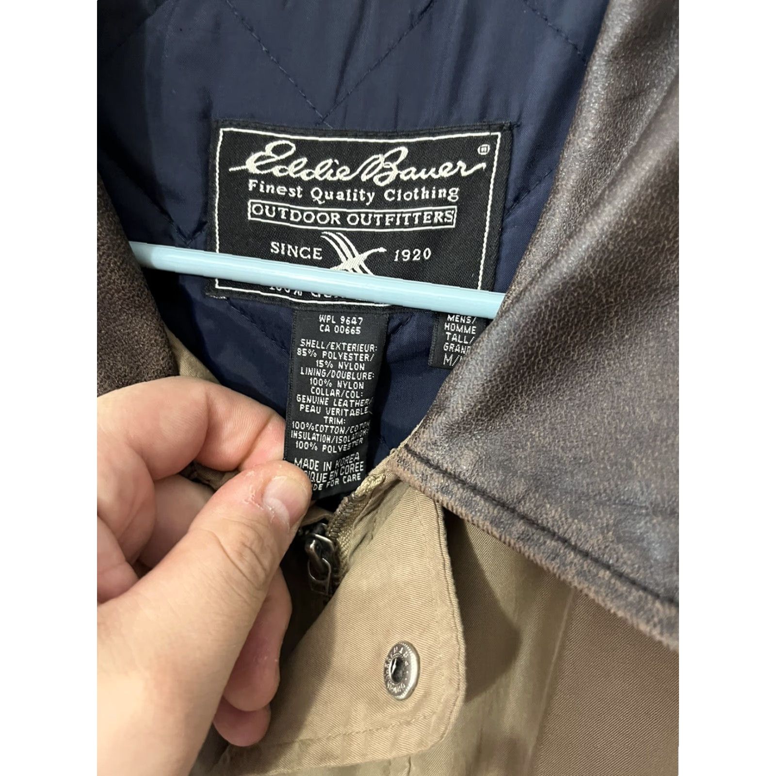 Eddie Bauer VINTAGE Eddie Bauer Jacket Parka Mens Medium Khaki Insulated WPL9647 ca00665 Size US M / EU 48-50 / 2 - 3 Thumbnail