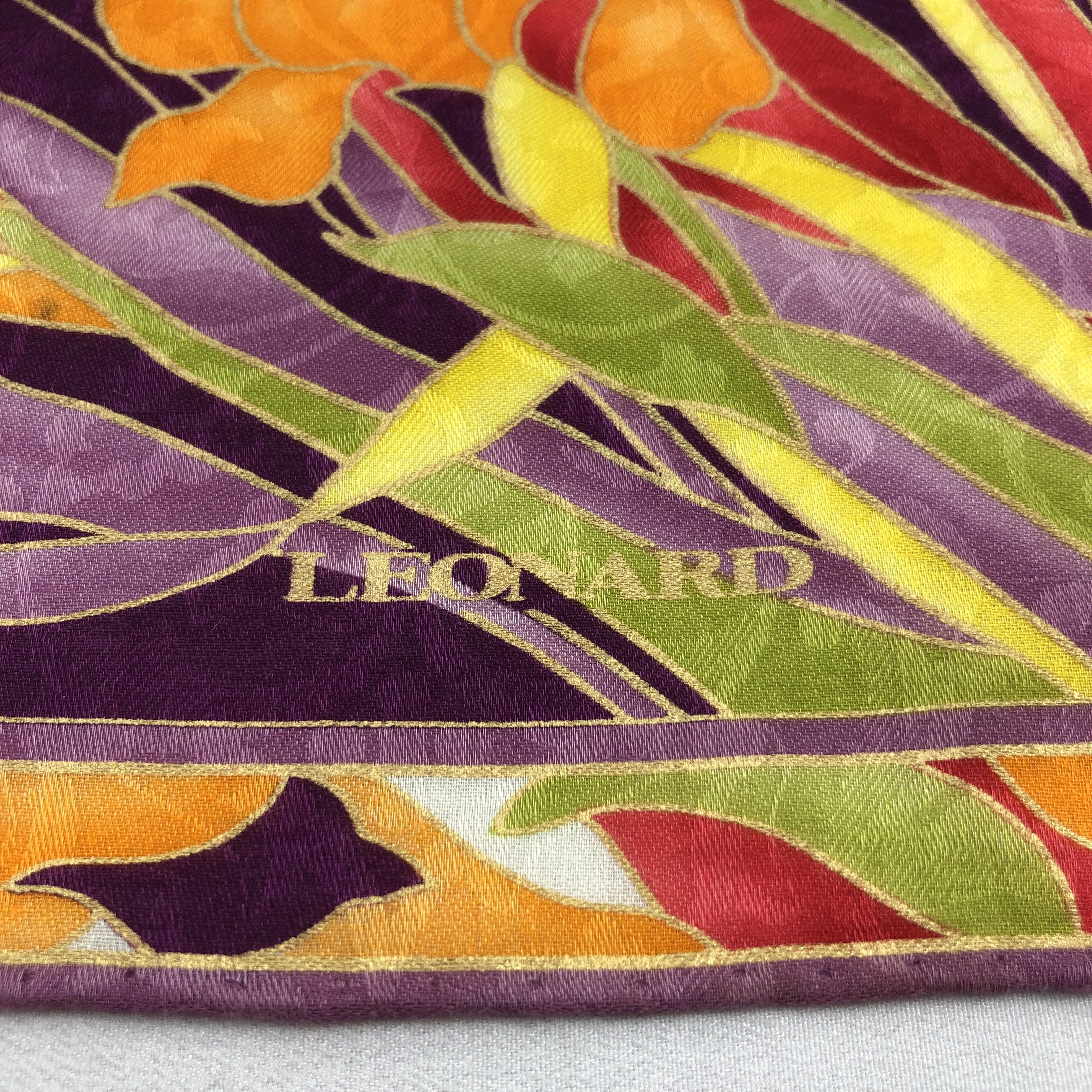 Leonard Paris Leonard Handkerchief Neckerchief Bandana H3096 Size ONE SIZE - 3 Thumbnail