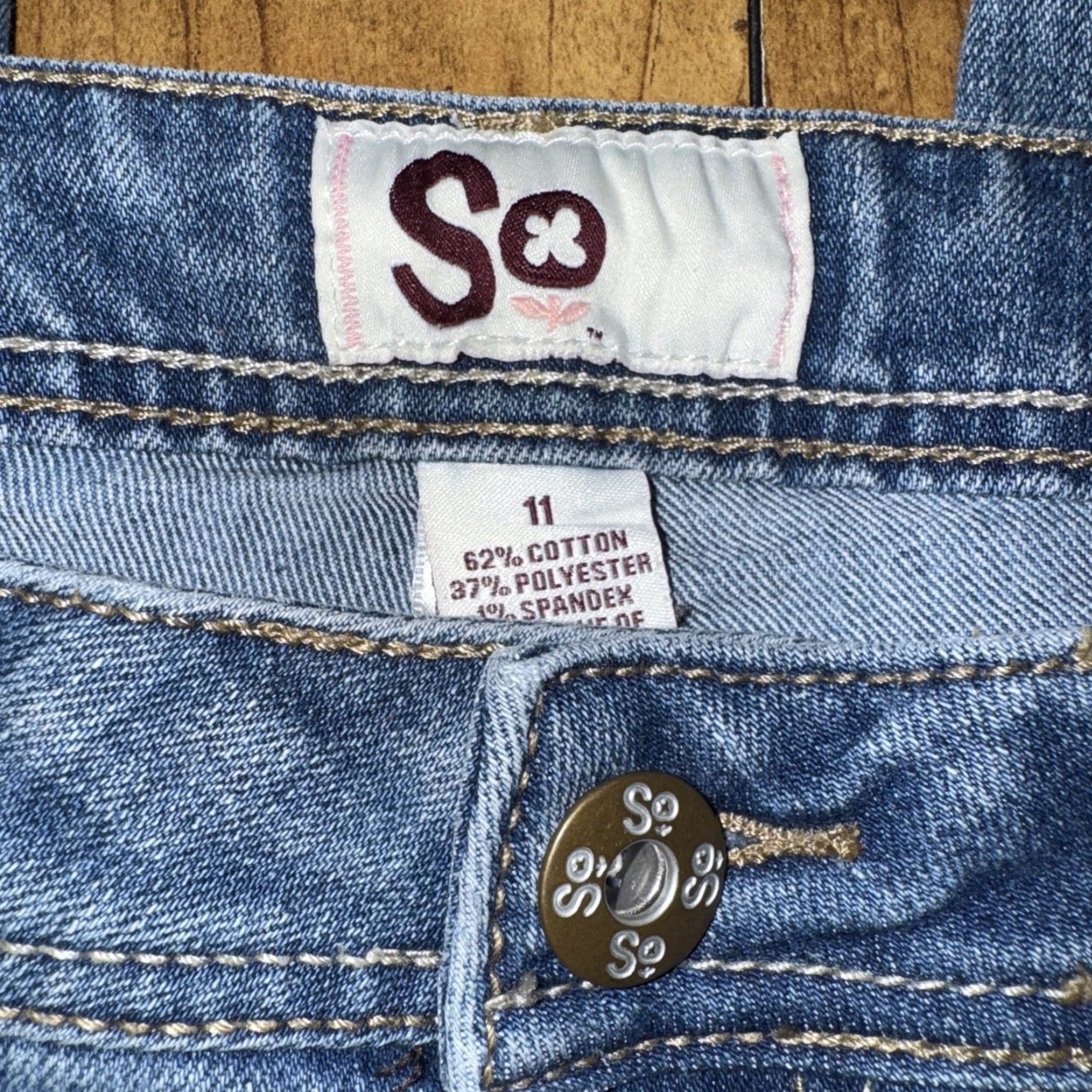 Denime SO Jeans Skinny Denim 11 Regular 32x30 Blue Women Size 32" / US 10 / IT 46 - 4 Thumbnail