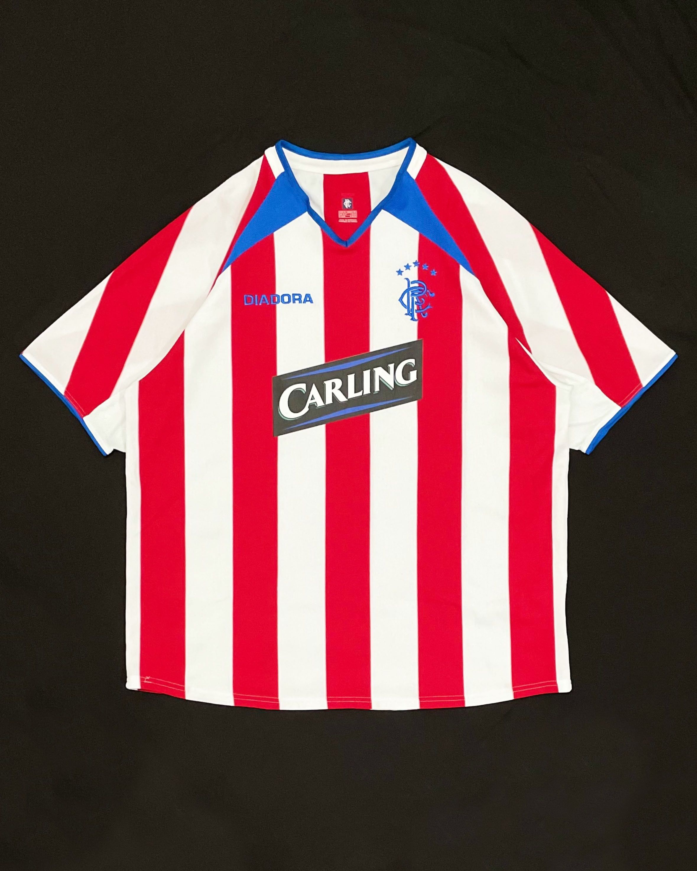 Diadora Rangers Away Kit 2003 2004 Size US XL / EU 56 / 4 - 1 Thumbnail