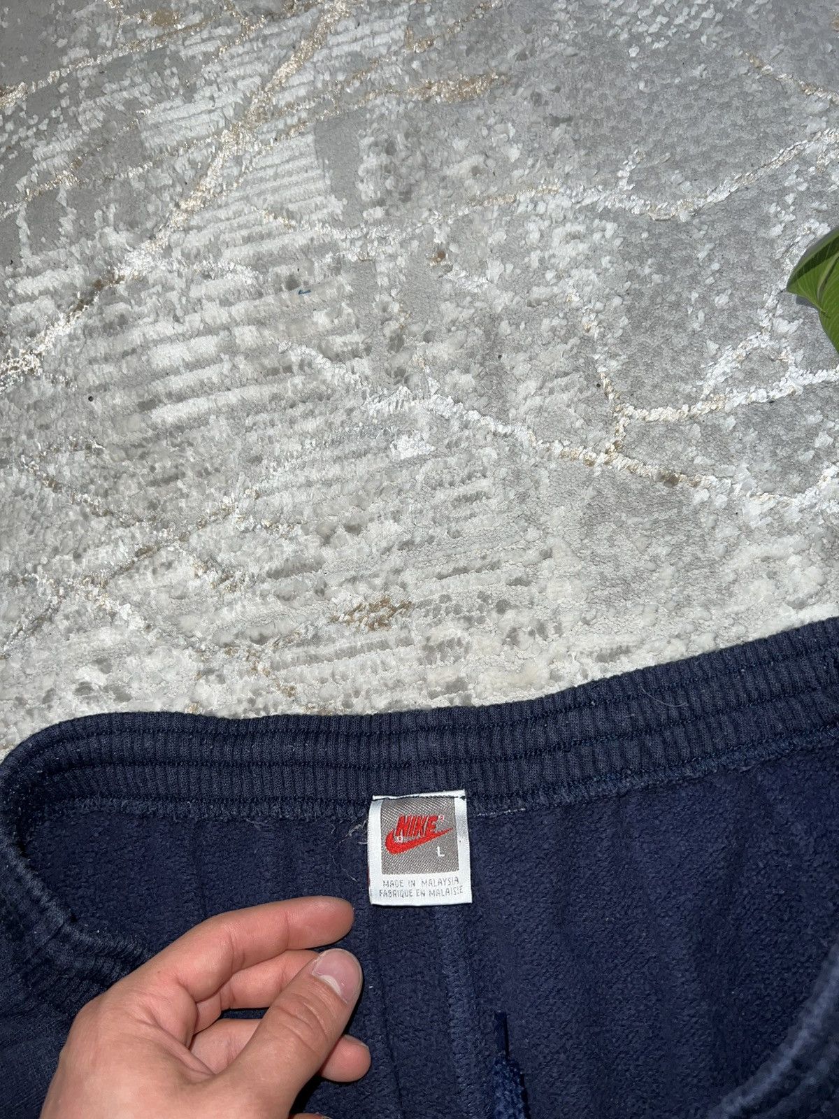 Nike × Vintage NIKE 90S VINTAGE 🦍 COTTON SWEATPANTS Y2K JOGGERS Size US 36 / EU 52 - 5 Thumbnail