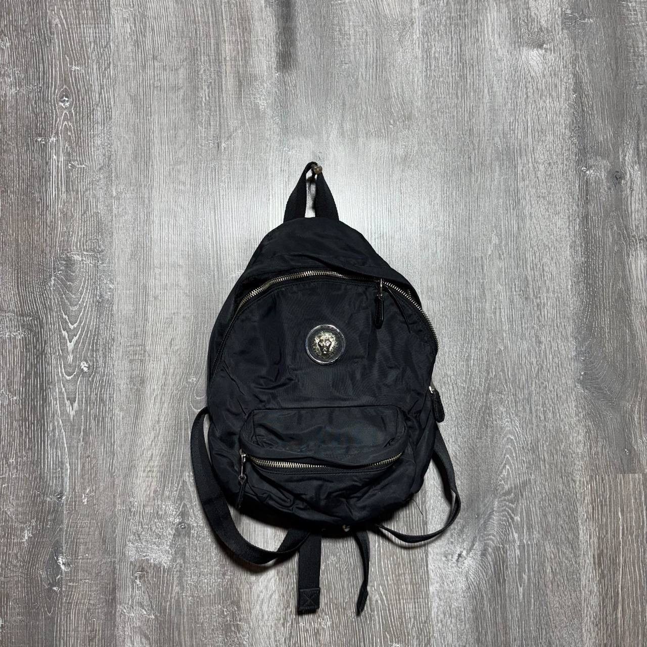 Versus Versace Versus Versace Lion's Head Small Nylon Backpack Size ONE SIZE - 1 Thumbnail