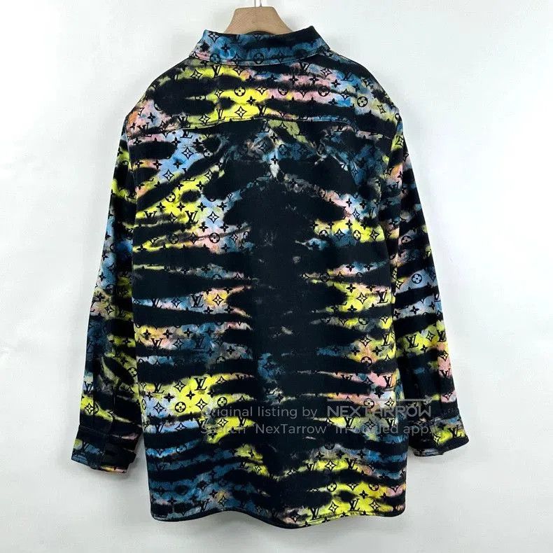Louis Vuitton Louis Vuitton Tie Dye Monogram Denim Jacket. Size US XXL / EU 58 / 5 - 3 Thumbnail