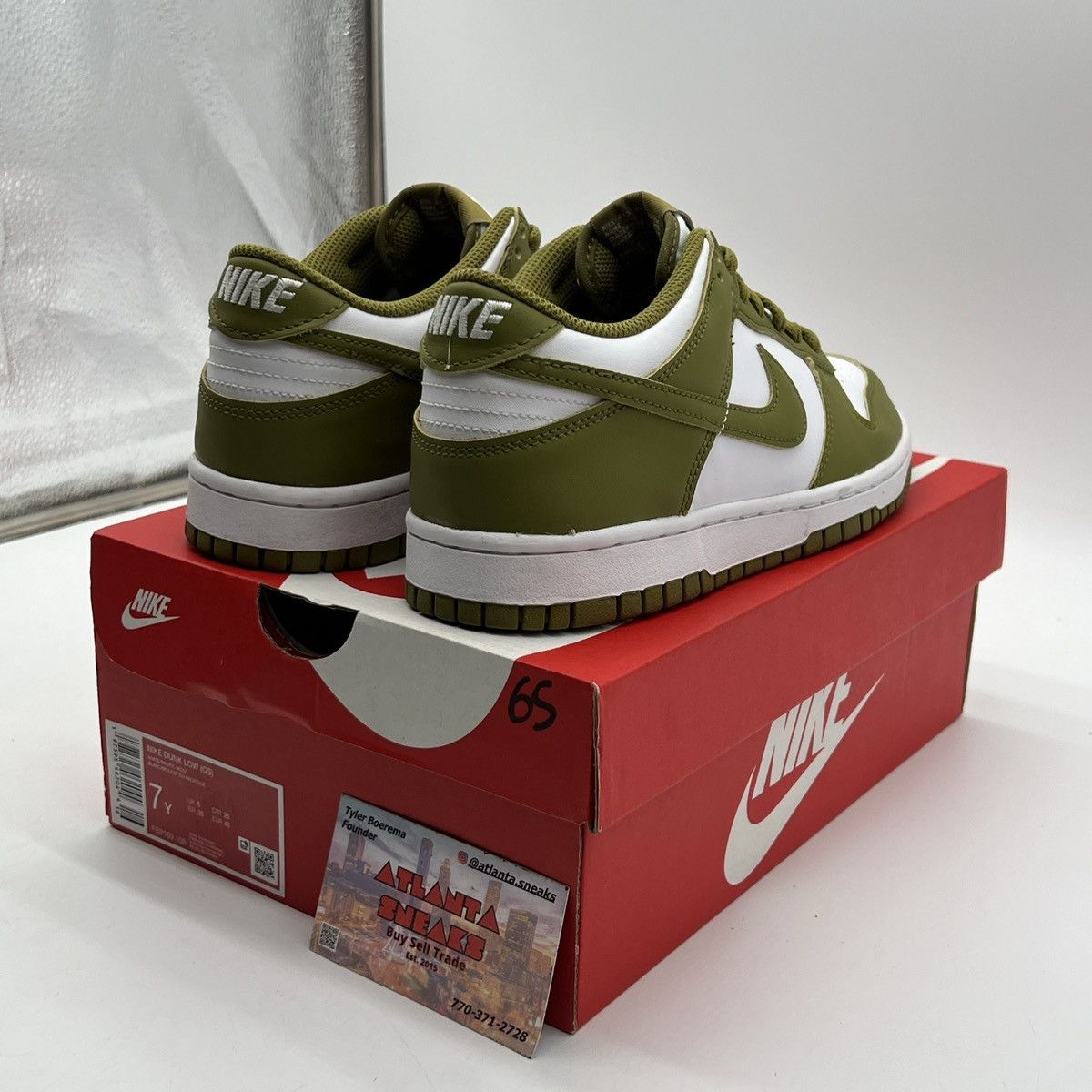 Nike Nike dunk low pacific moss Size US 7 / EU 40 - 5 Thumbnail