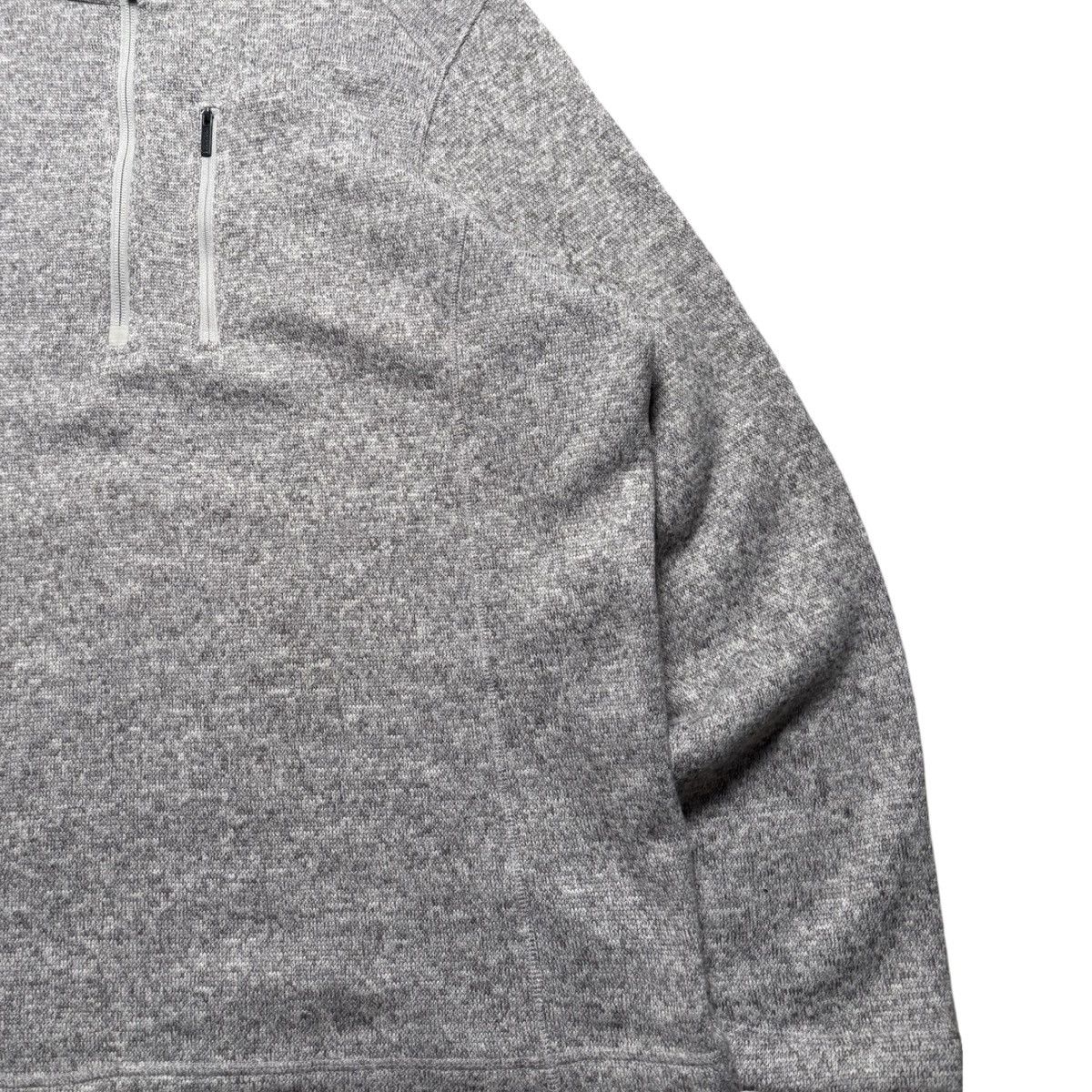 Woolrich Woolen Mills Vintage Wool Rich Quarter Zip Grey Fleece Fall Winter 2XL Size US XXL / EU 58 / 5 - 2 Thumbnail