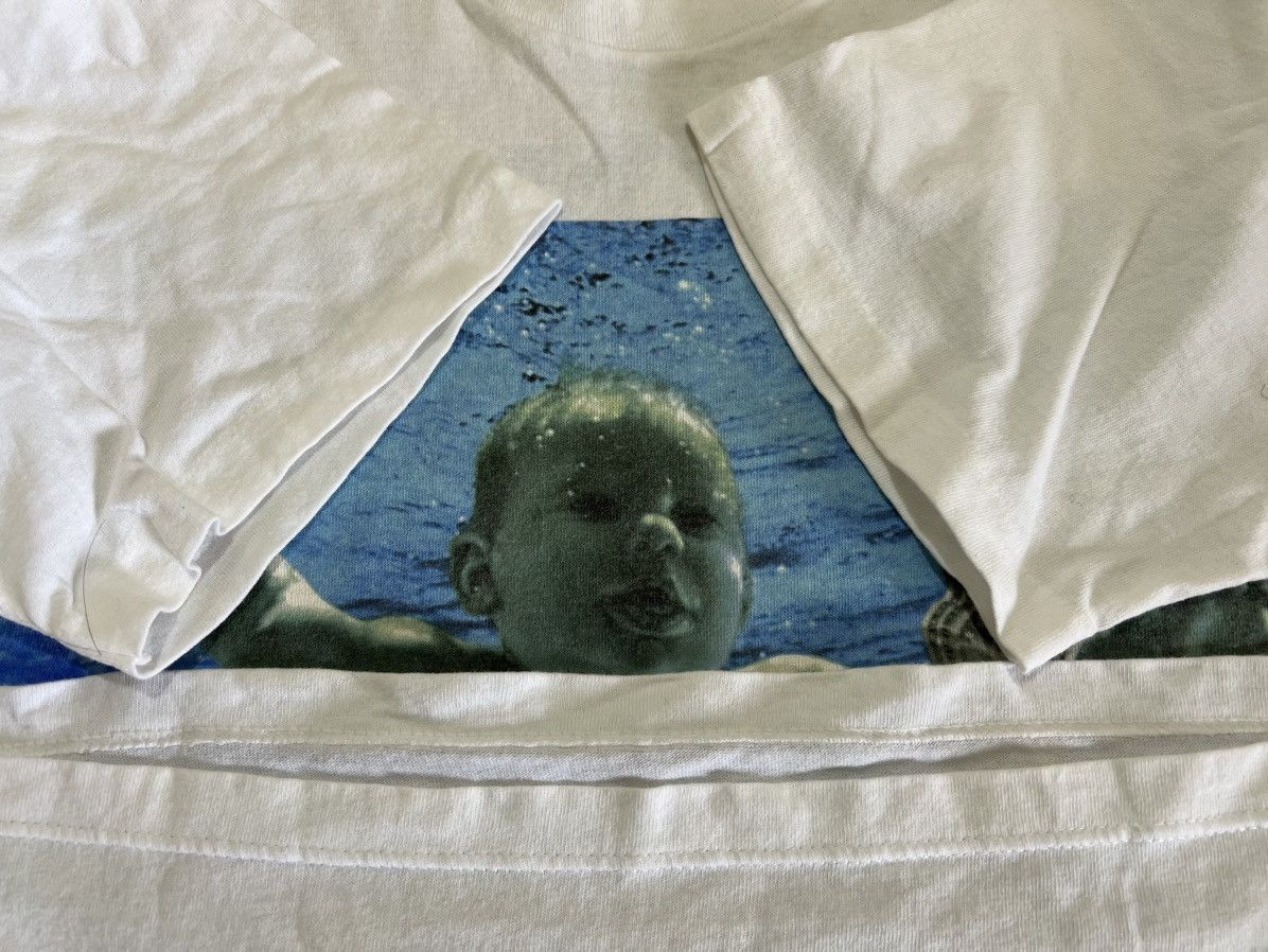 Band Tees × Nirvana × Vintage Vintage 90s Nirvana Nevermind Tee Size US M / EU 48-50 / 2 - 8 Thumbnail