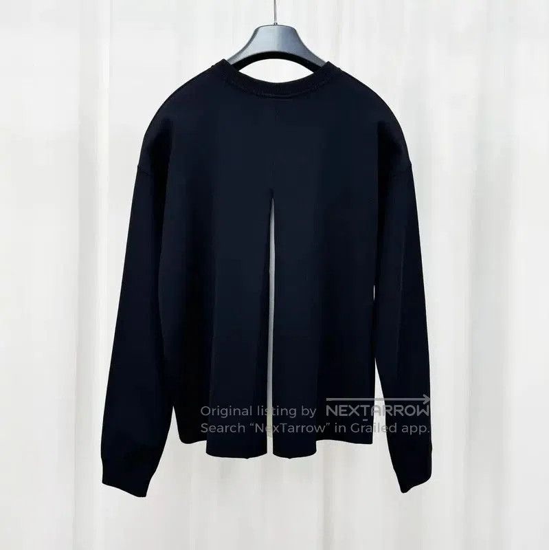 Valentino Valentino Black Cotton-Blend Long Sleeve Sweatshirt . Size M / US 6-8 / IT 42-44 - 2 Thumbnail